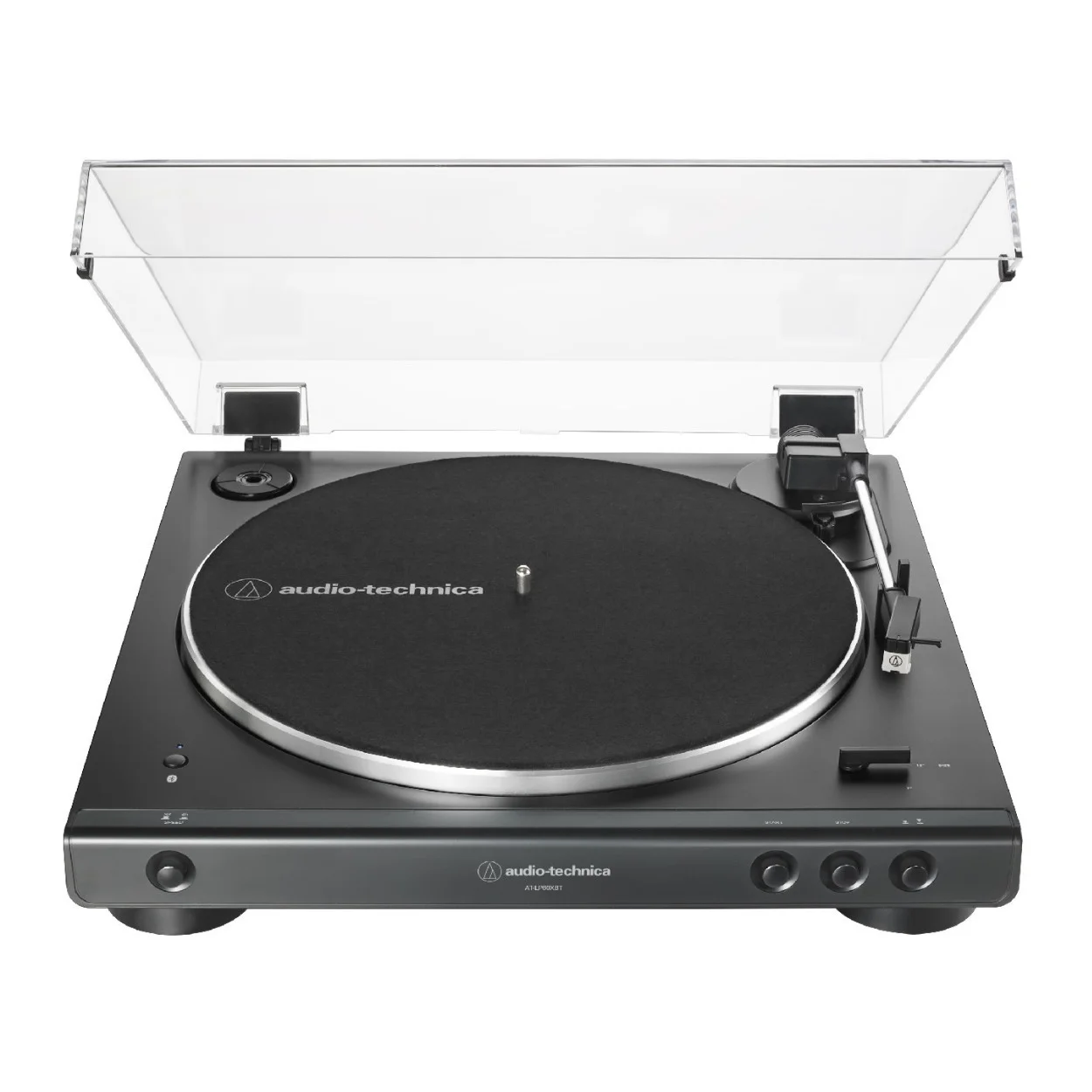 Audio-Technica AT-LP60XBT Bluetooth Turntable (Black) with Eris E3.5 Bluetooth Monitors Bundle