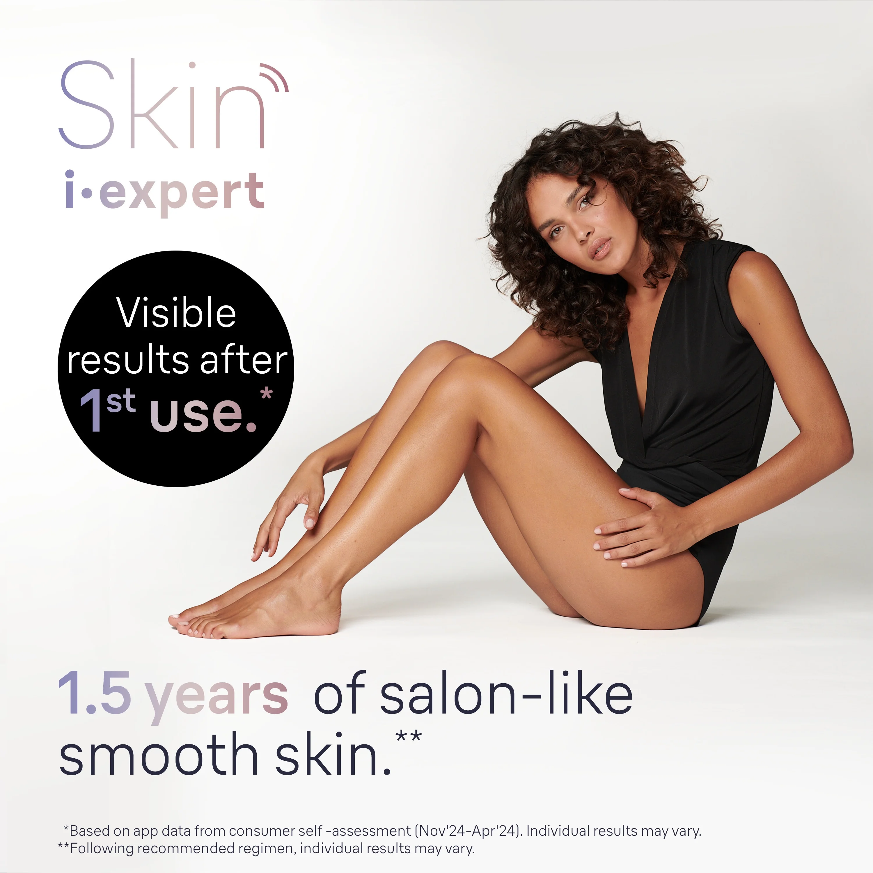 Braun IPL Skin i·expert, at Home Hair Removal, with Free App, Vanity Case, Venus Razor, 4 Smart Heads, Alternative for Laser Hair Removal, PL7387