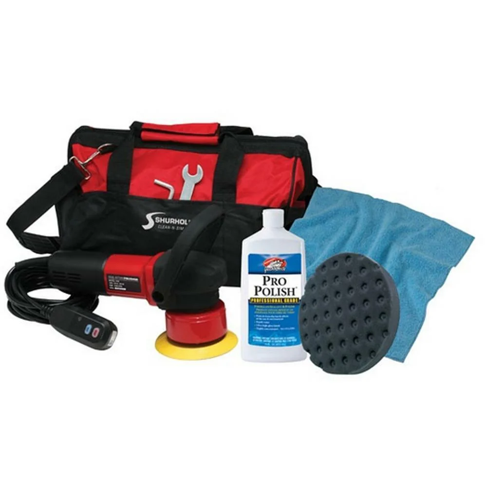 Shurhold Dual Action Polisher Start Kit With Pro Polish, Pad and MicroFiber Towel - 36626