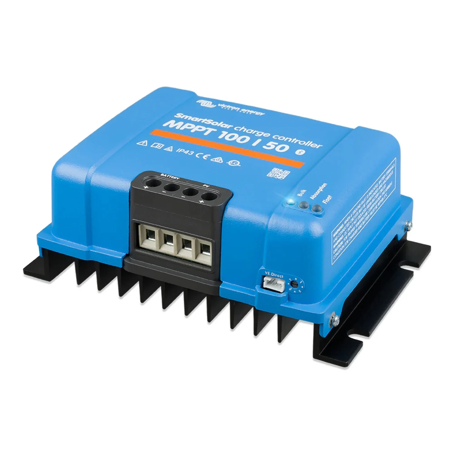 Victron Energy SmartSolar MPPT 100V 50 Amp 12/24-Volt Solar Charge Controller (Bluetooth)