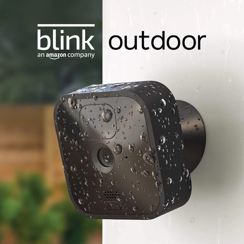 Blink_Security_Camera Outdoor Wireless, Weather Resistant HD Security Camera with 2 Year Battery - 2020 Release (2 Camera Kits)