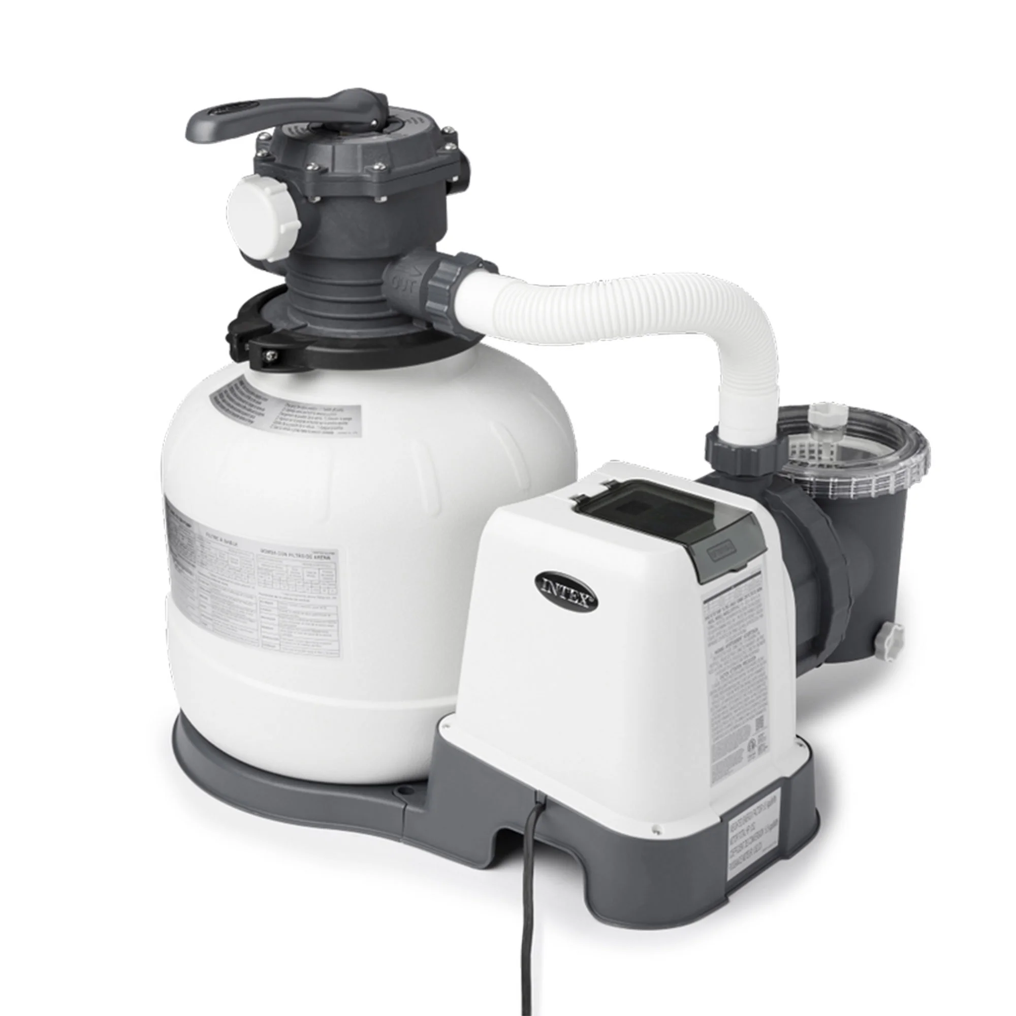 Intex SX2800 Krystal Clear Sand Filter Pump for Above Ground Swimming Pools: 2800 GPH Pump Flow Rate