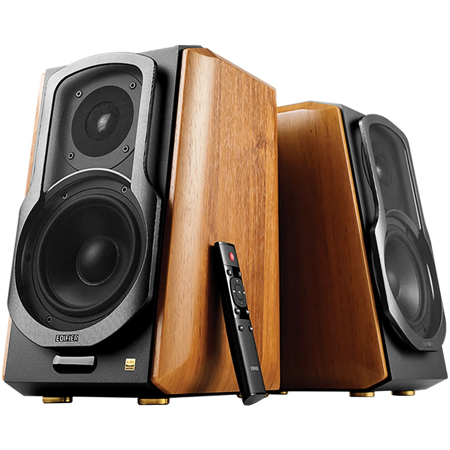 Edifier 4004988 S1000MKII 5.5-In. 120-Watt-RMS Amplified Bluetooth Bookshelf Speaker System with Remote