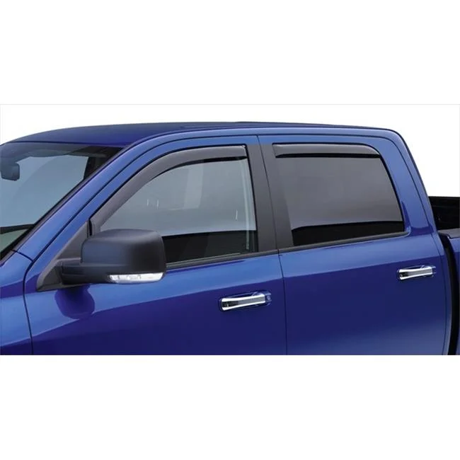 EGR 572751 Slimline In-Channel Window Visors Fits select: 2019 RAM 1500 CLASSIC TRADESMAN, 2013-2014 RAM 1500 ST