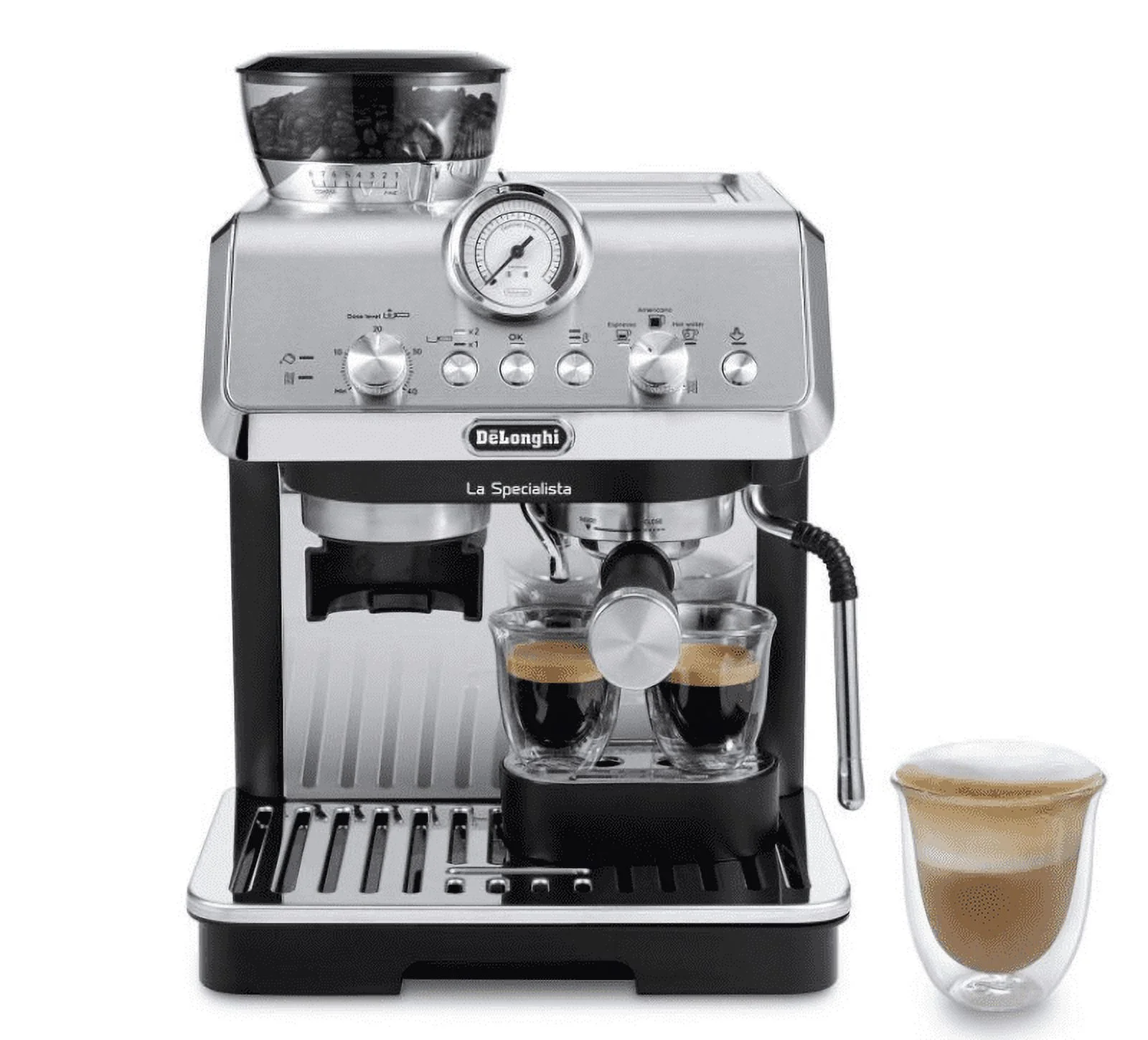 DeLonghi EC9155MB La Specialista Arte EC9155MB Espresso Machine - Stainless Steel/Black