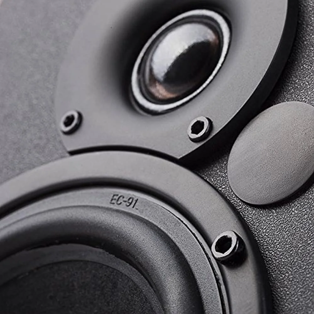Restored Edifier R1700BT Bluetooth Bookshelf Speakers - Powered 2.0 Active Speaker - Wood (Refurbished)
