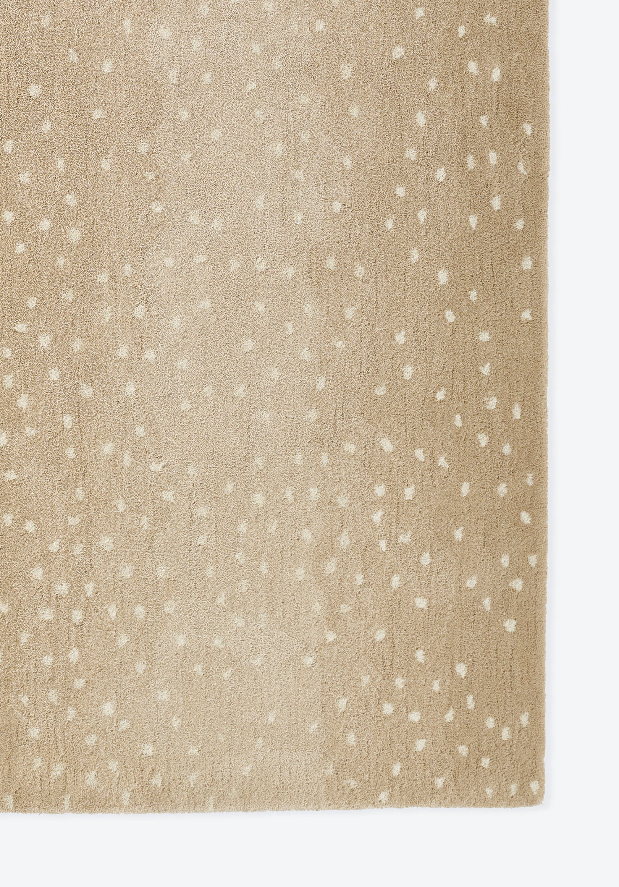Erin Gates by Momeni Woodland Antelope Hand Tufted Wool Contemporary Beige Area Rug 5' X 8'