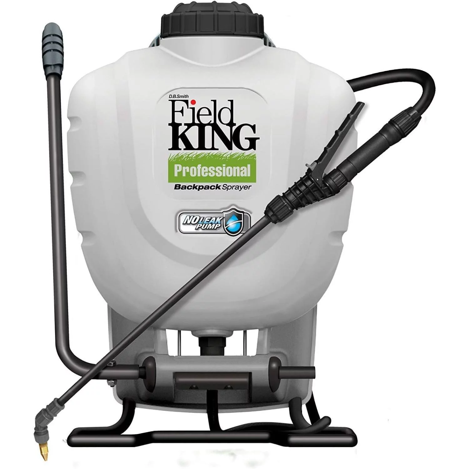 D.B. Smith HElectQRIN 190328 No Leak Pump Backpack Sprayer for Killing Weeds in Lawns and Gardens (Pack of 1)