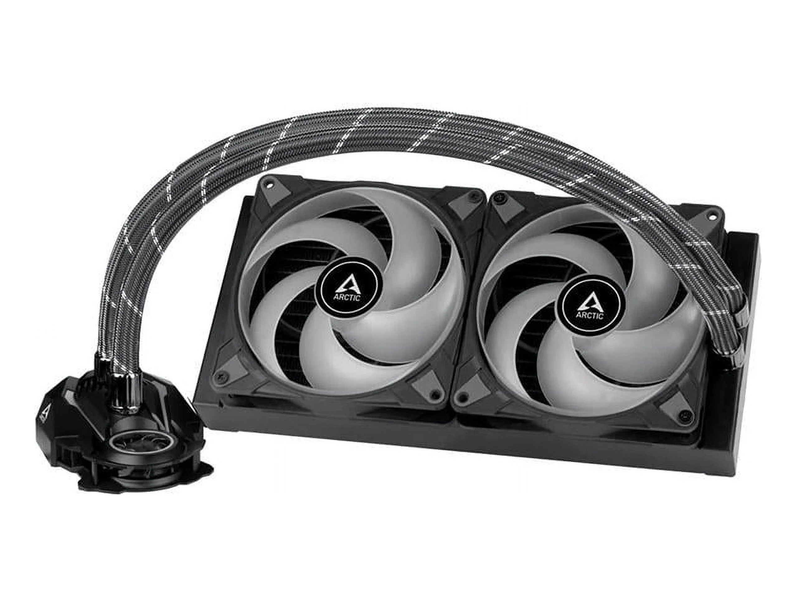ARCTIC Liquid Freezer II 280 A-RGB - Multi-Compatible All-in-one A-RGB CPU AIO Water Cooler, Black ACFRE00106A