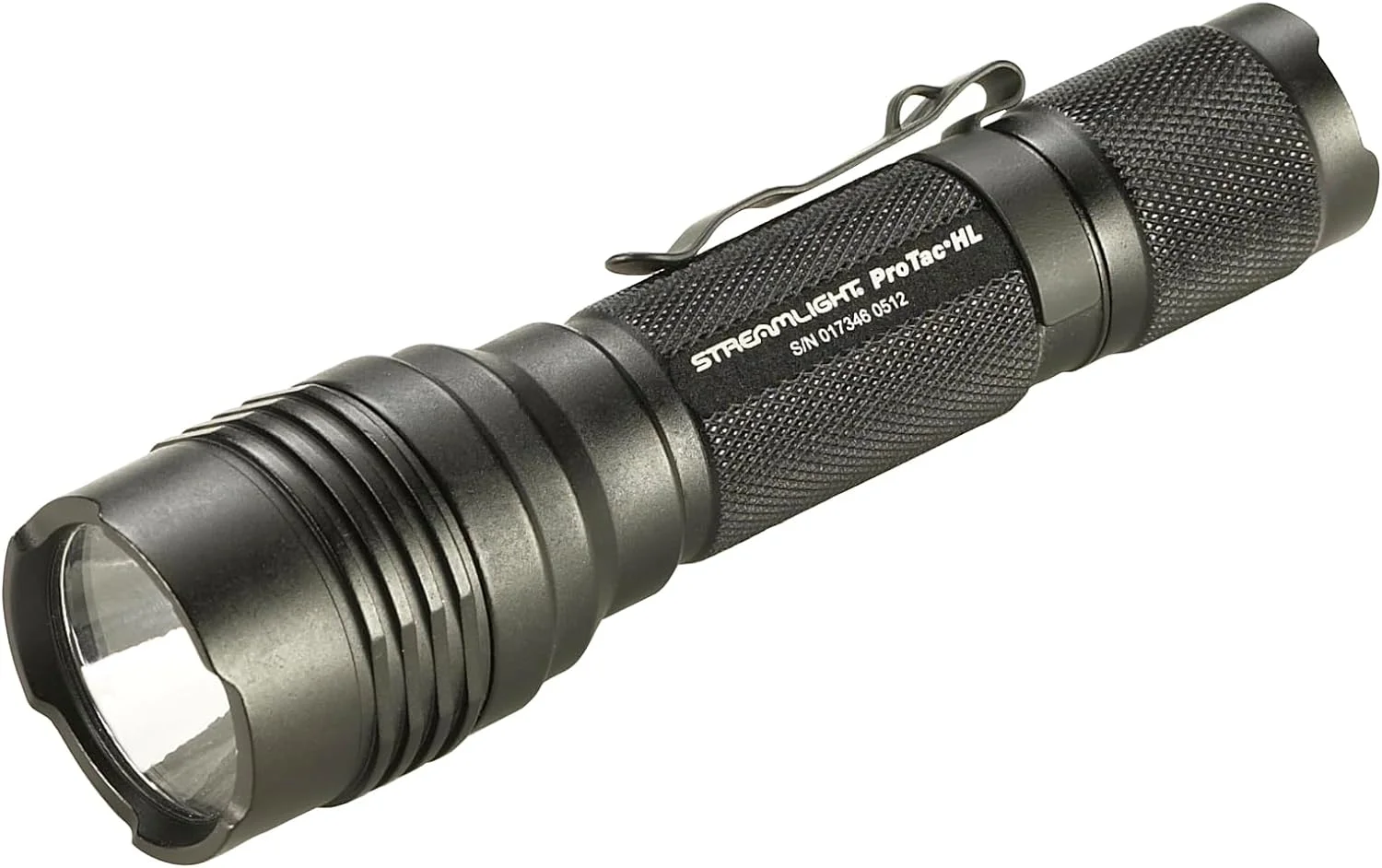 Streamlight 88040 ProTac HL 750-Lumen Professional Tactical Flashlight with CR123A Batteries, and Holster, Black, Clear Retail Packaging