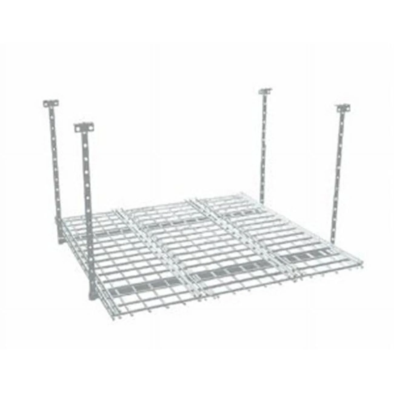 HyLoft® 00540 Adjustable Height Steel Ceiling Storage Rack, 45