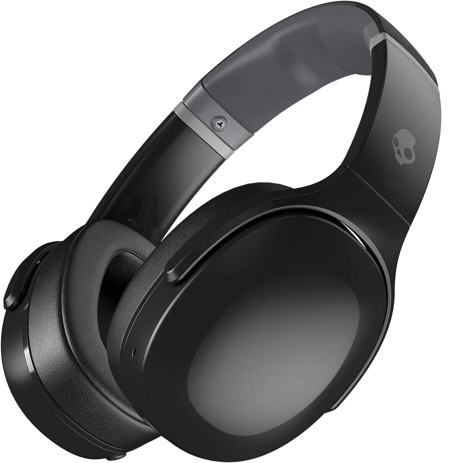Skullcandy Crusher Evo Over-Ear Wireless Headphones with Sensory Bass, 40 Hr Battery, Microphone, Works with iPhone Android and Bluetooth Devices - Bone