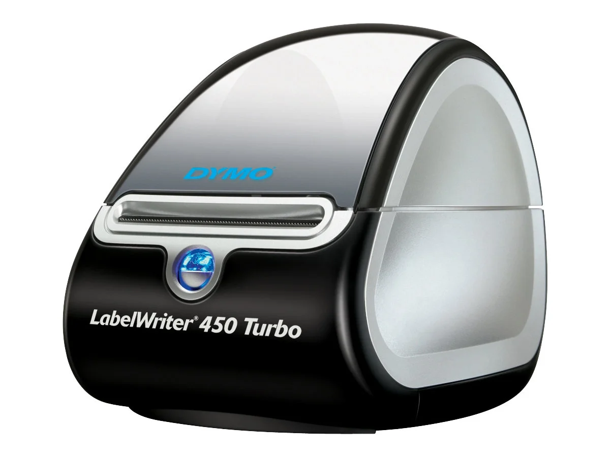 DYMO LabelWriter 450 Turbo - Label printer - direct thermal - Roll (2.44 in) - 600 x 300 dpi - up to 71 labels/min - USB