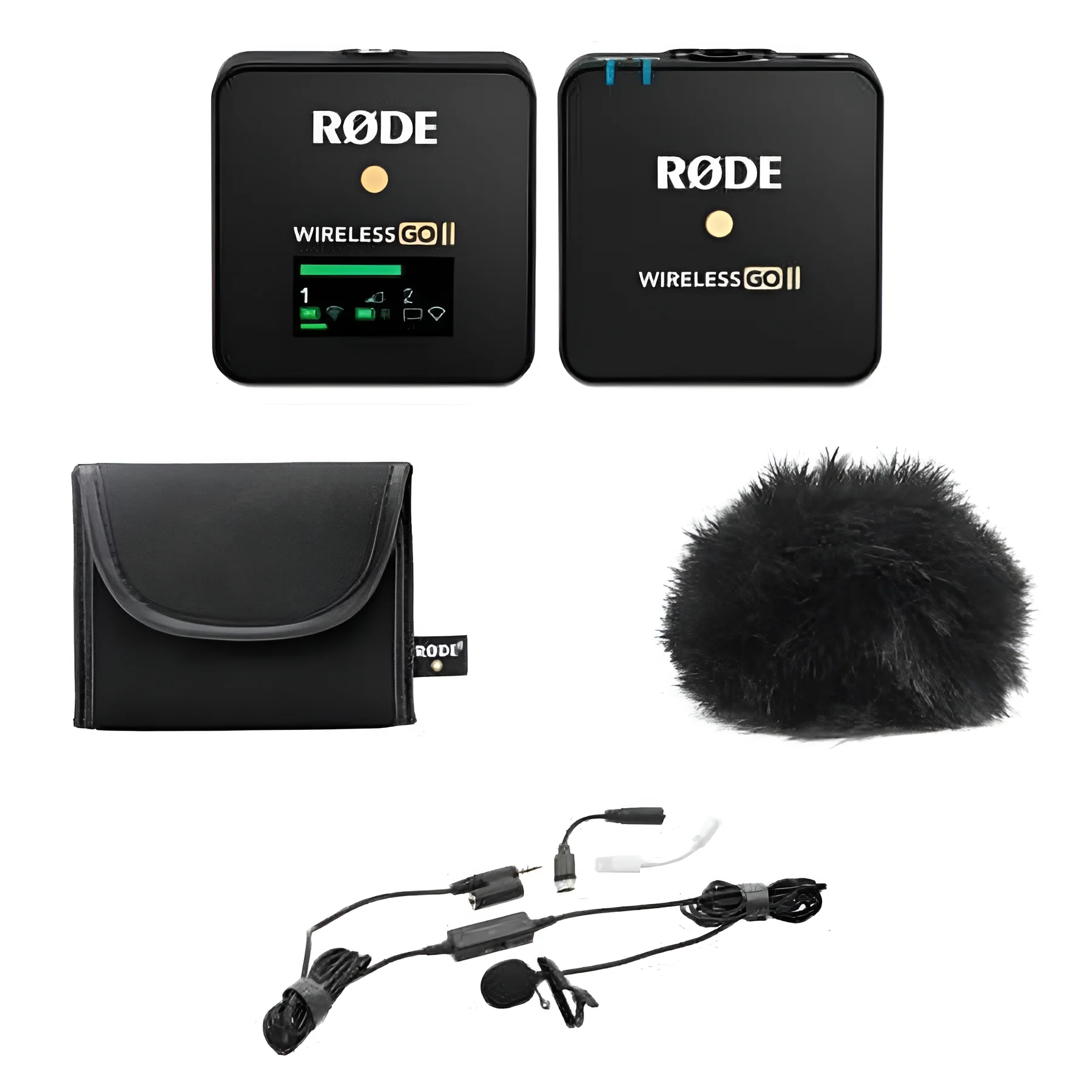 Wireless GO II Compact Microphone System, Bundle with Turnstile Audio Lavalier Microphone