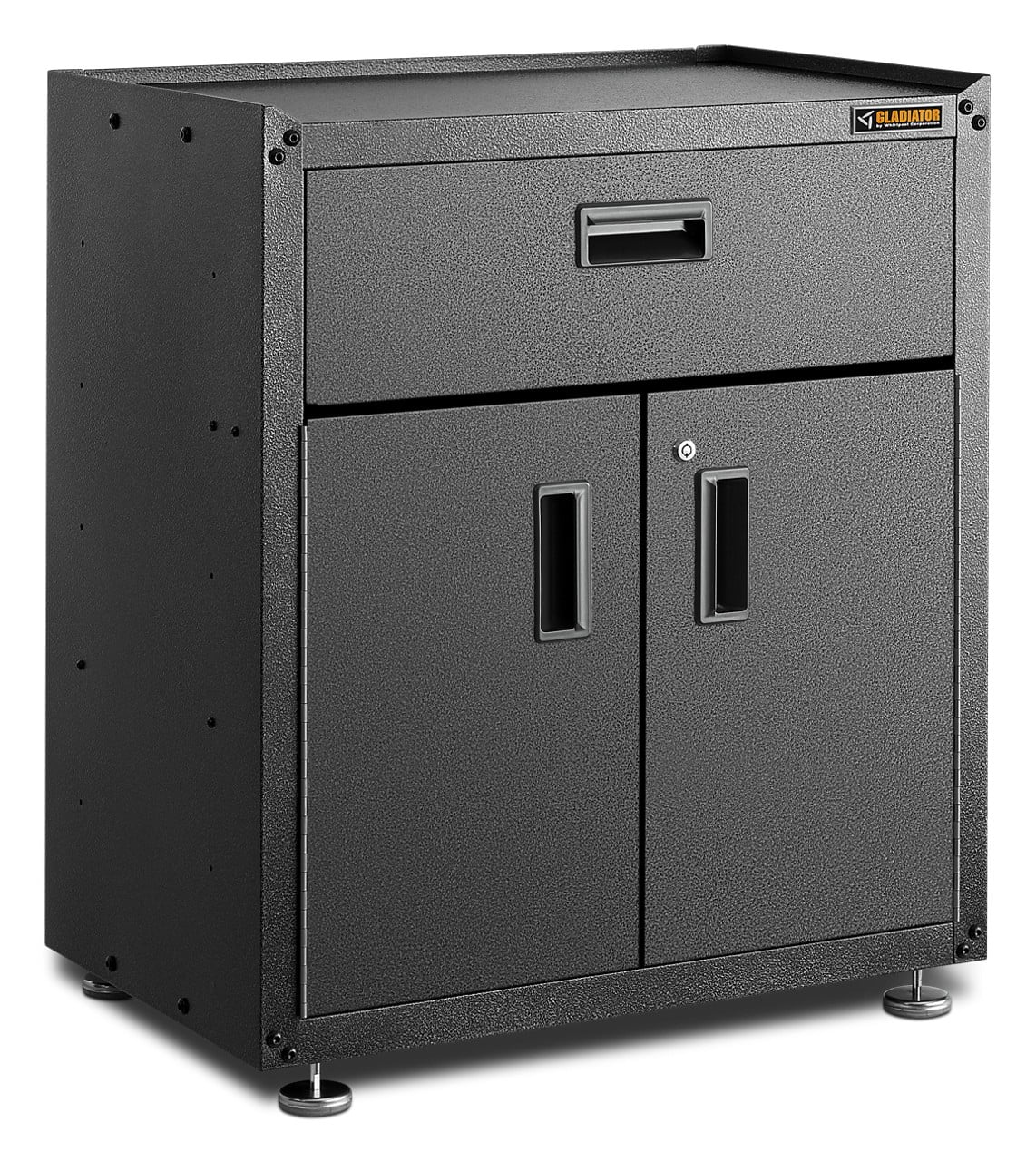 Gladiator GarageWorks Ready-to-Assemble 3/4 Door Wall GearBox Hammered Granite/Hammered Granite