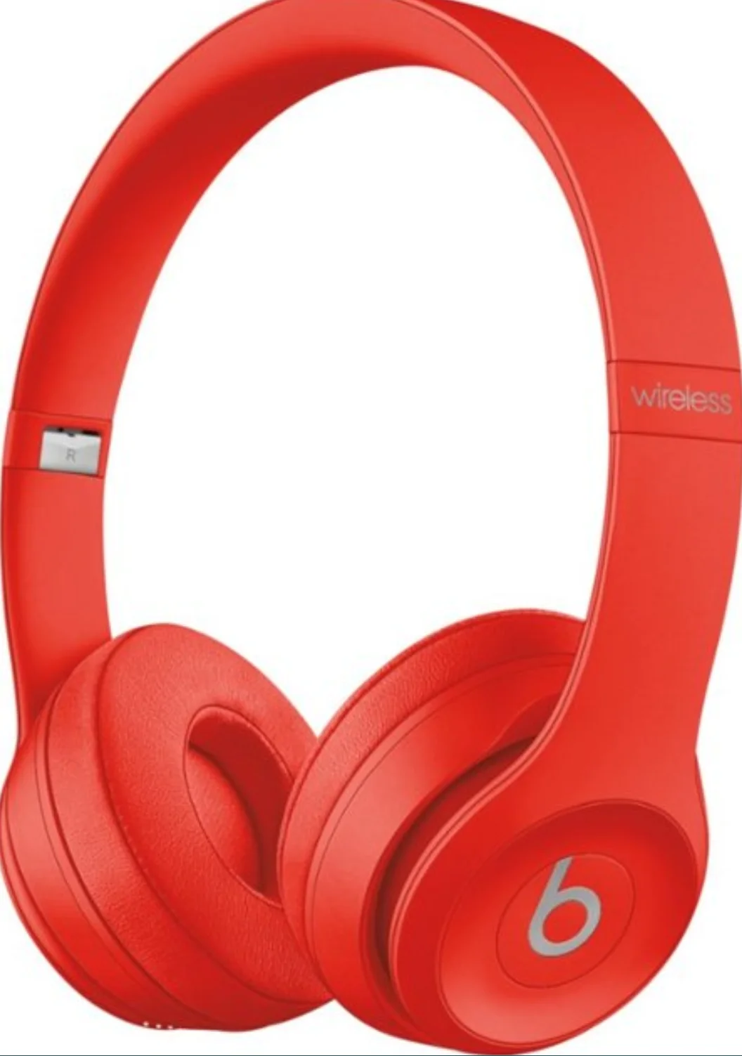 Restored Beats by Dr. Dre - Solo 3 Wireless On-Ear Headphones - Citrus Red MX472LL/A (Refurbished)