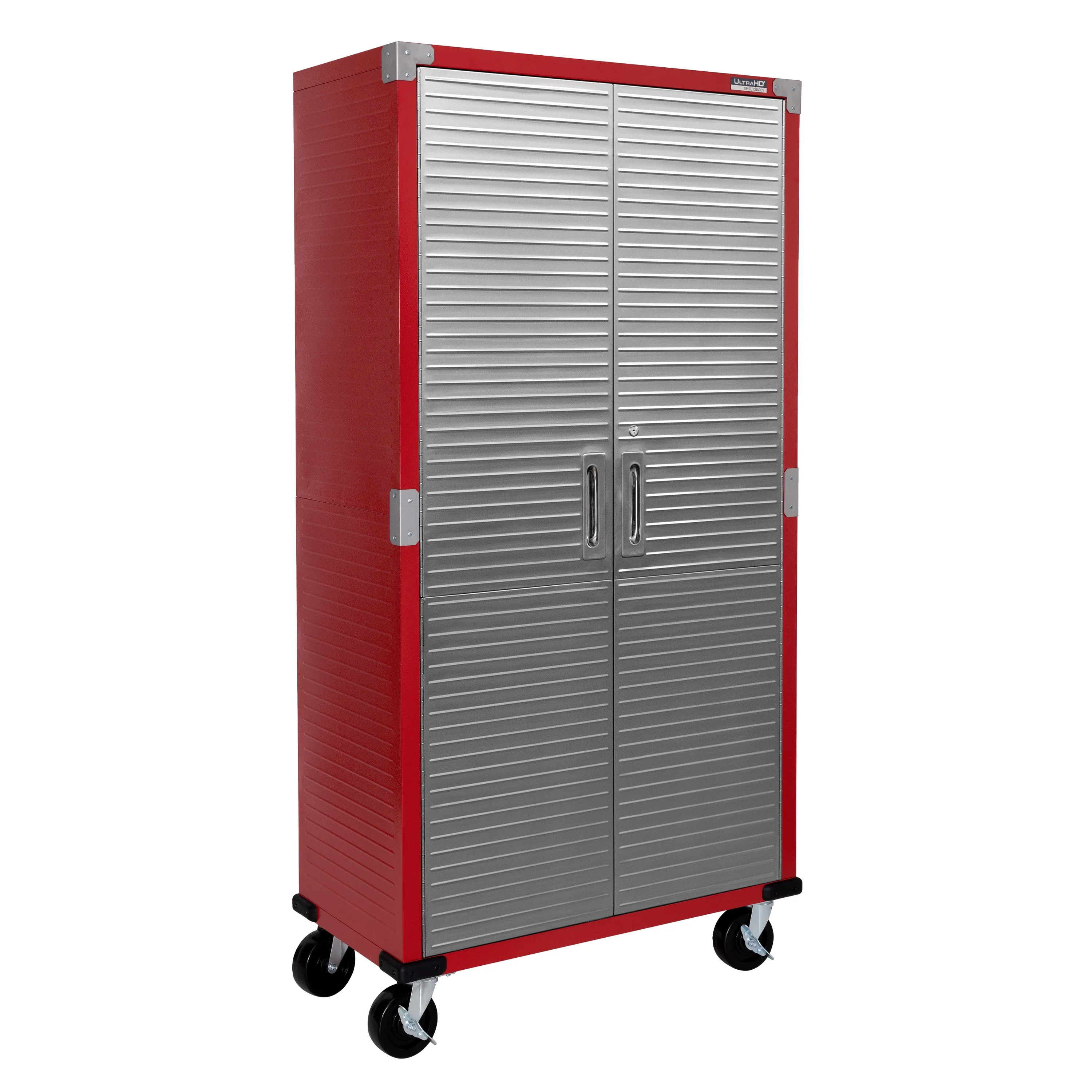 Seville Classics UltraHD Steel Body Lockable Storage Filing Cabinet Organizer Locker Shelving Unit 36