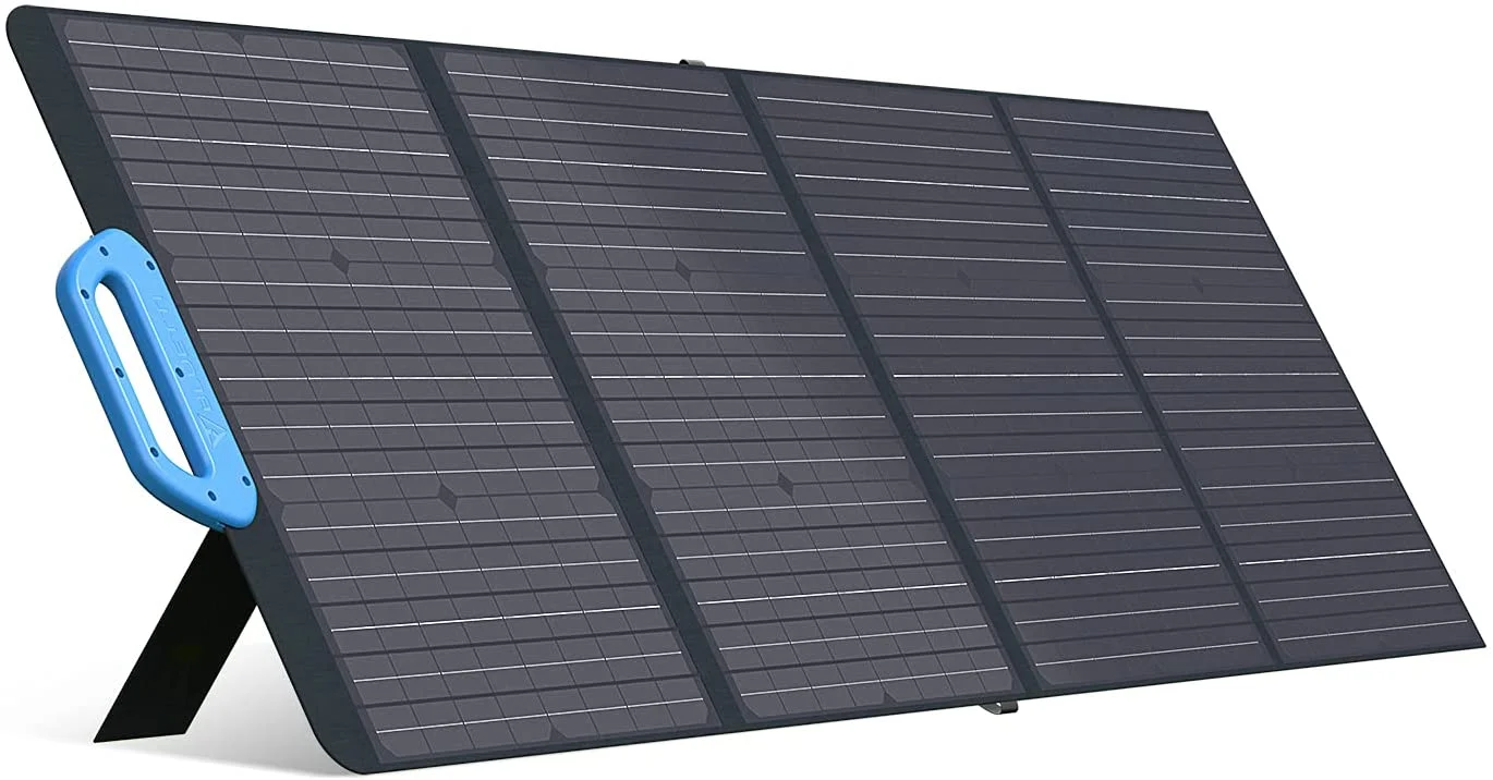 Bluetti Solar Panel 120W Foldable Portable Solar Power Supply,PV120 for AC200P/AC200MAX/EB70/EB55 Solar Generators,W/adjustable Kickstand