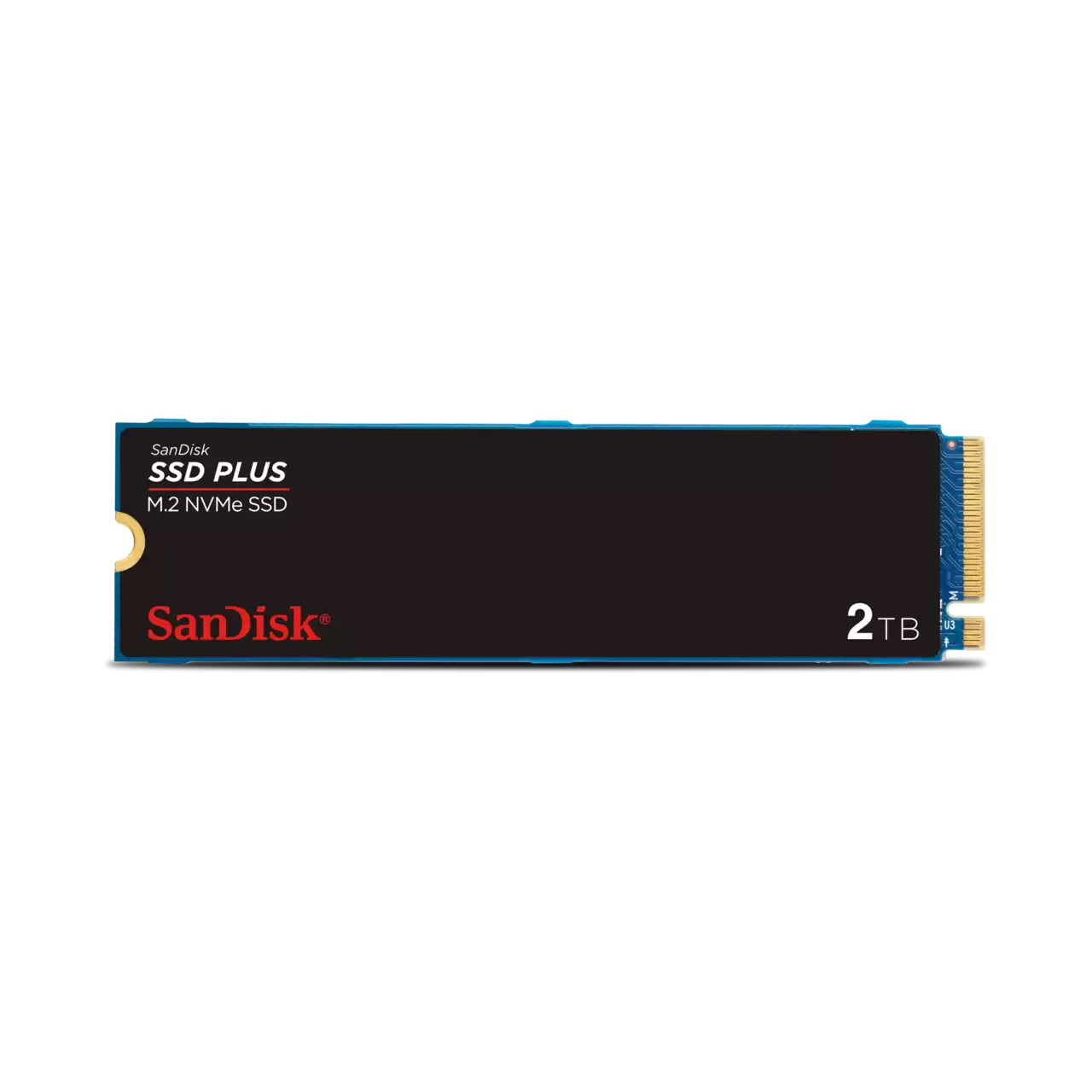 SanDisk 2TB SSD PLUS M.2 NVMe PCIe Gen 3.0, Internal Solid State Drive - SDSSDA3N-2T00-G26