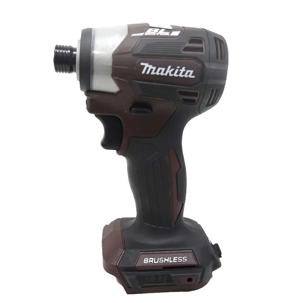 Makita DTD173 Cordless Impact Driver 18V Screwdriver Torque Wrench 180N Brushless Motor Electric Drill (Tool Only)-Brown
