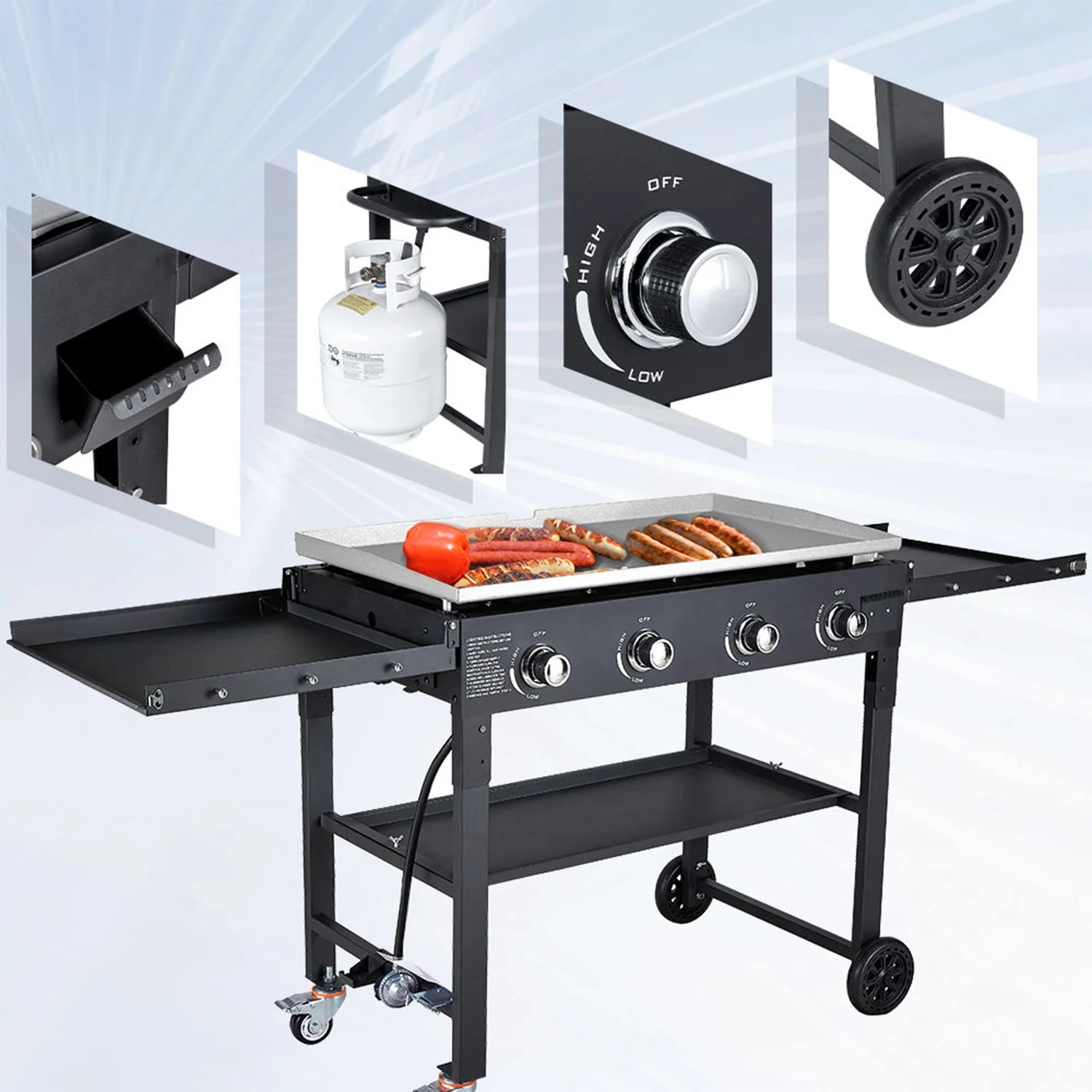 SUGIFT 4-Burner 36