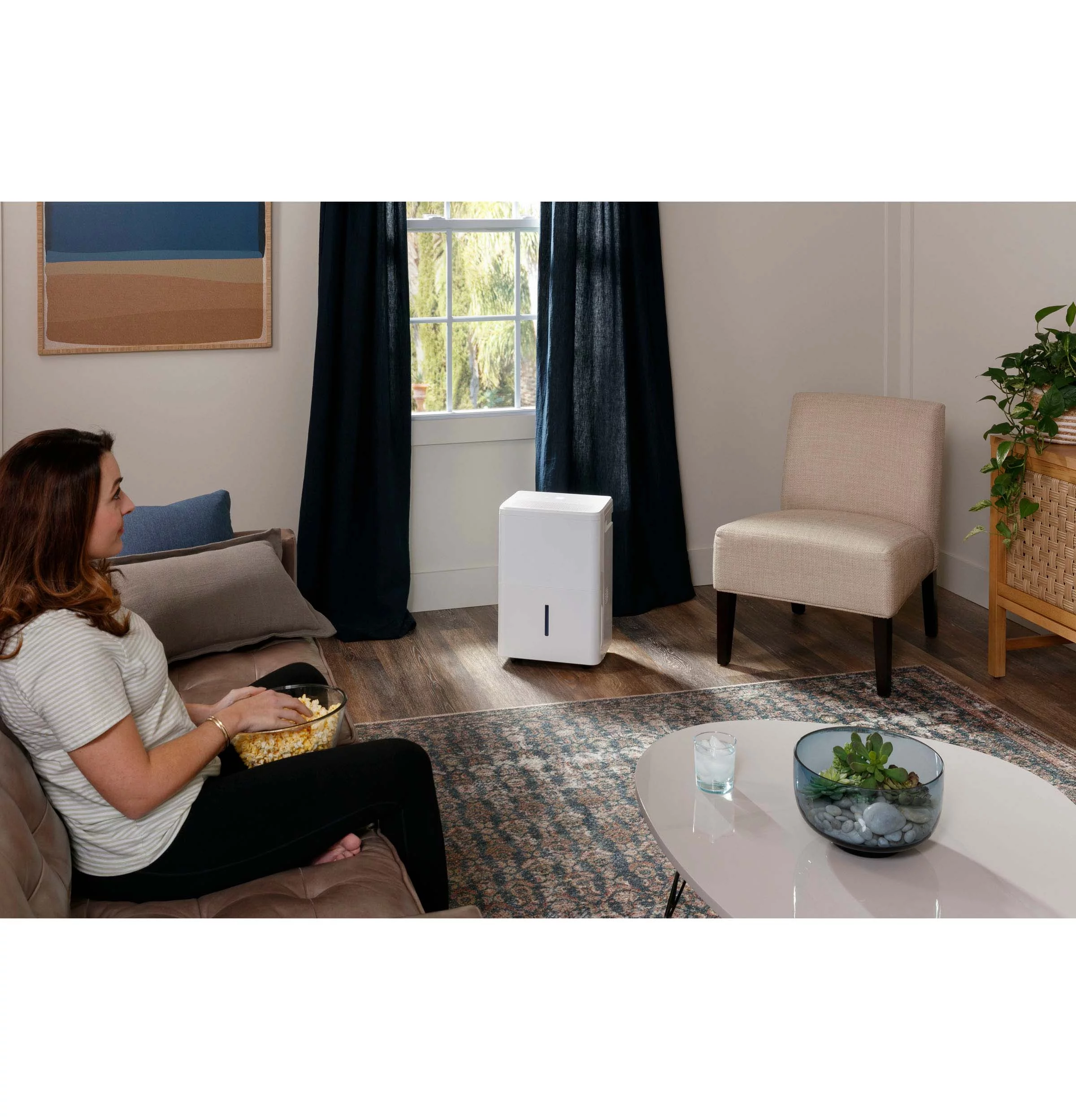 GE Energy Star Portable Dehumidifier 35 Pint, Perfect for Basement or Rooms up to 3000 Sq ft
