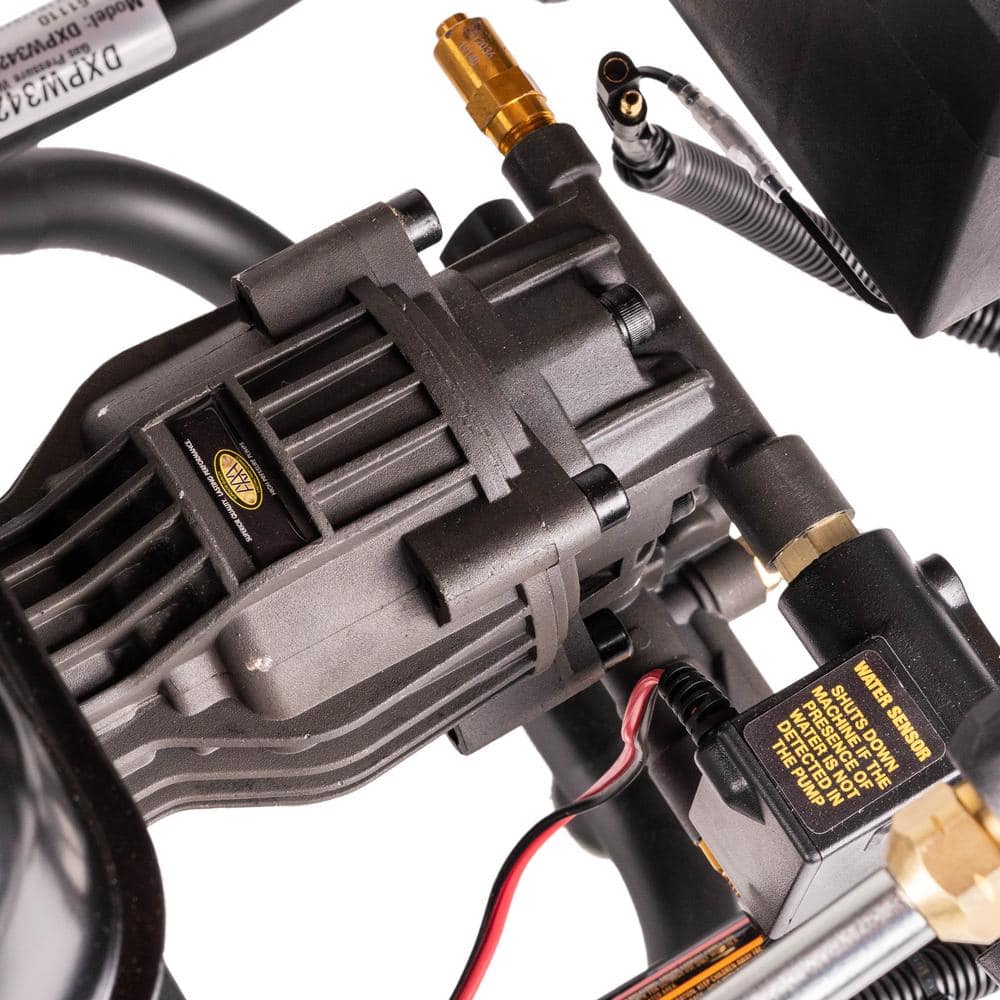 3400 PSI 2 5 GPM Gas Cold Water Pressure Washer with Electric Start Engine DXPW3425E
