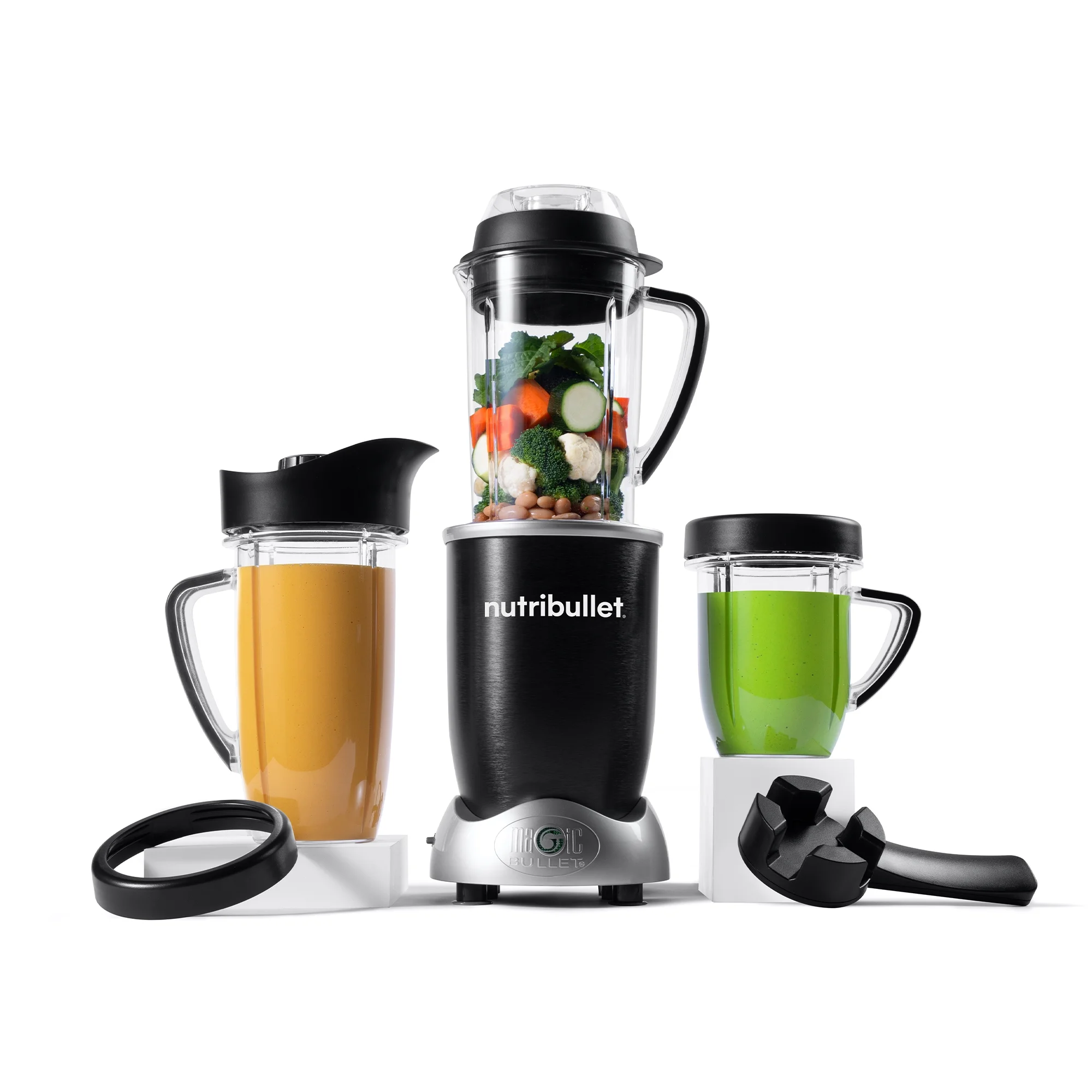 Magic Bullet Nutribullet RX Blender Smart Technology with Auto Start and Stop - 10 Piece Set
