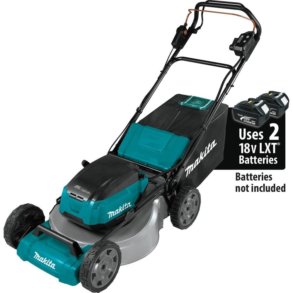 21 in 18 Volt X2 36 Volt LXT Lithium Ion Cordless Walk Behind Self Propelled Lawn Mower Kit with 4 Batteries 5 0 Ah XML08PT1