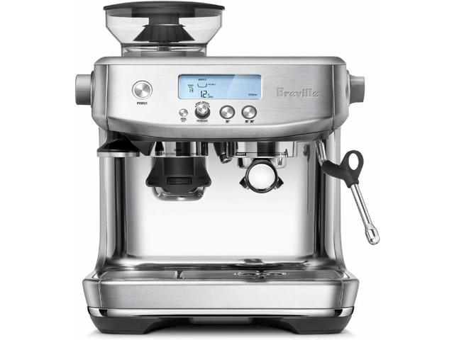 Breville the Barista Pro Espresso Machine, Medium, Brushed Stainless Steel BES878BSS1BUS1