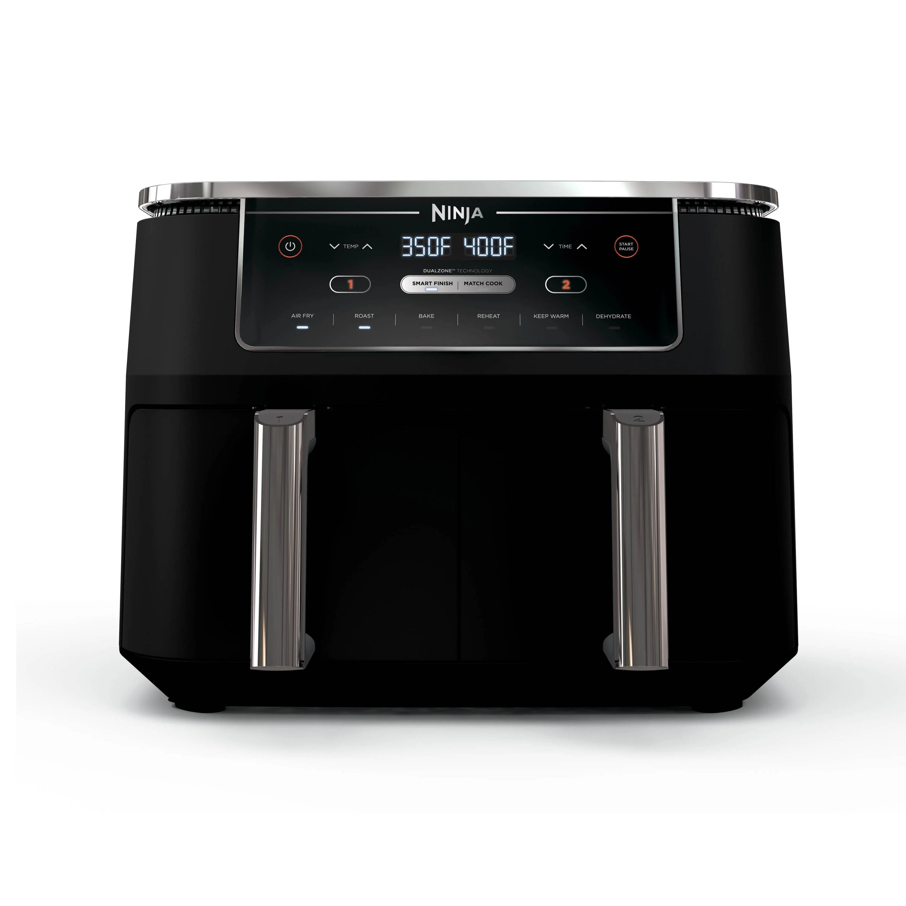 Ninja® Foodi® 6-in-1 10-Quart. 2-Basket Air Fryer with DualZone Technology- Air Fry, Roast, and More, DZ300WM