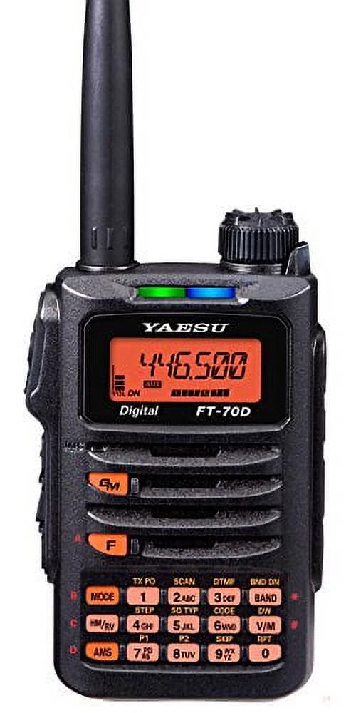 FT 70DR FT 70DE Original Yaesu 144/430 MHz Digital/Analog Handheld Transceiver C4FM / FDMA 3 Year Manufacturer Warranty