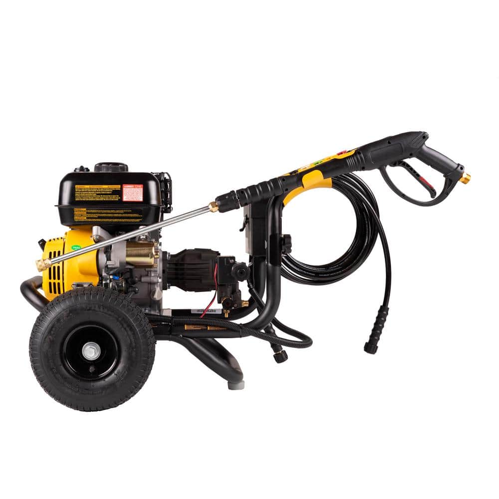 3400 PSI 2 5 GPM Gas Cold Water Pressure Washer with Electric Start Engine DXPW3425E