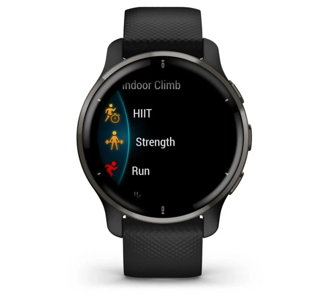 Restored Garmin G010-N2496-01 Venu 2 Plus Passivated GPS Smartwatch Black - Certified (Refurbished)