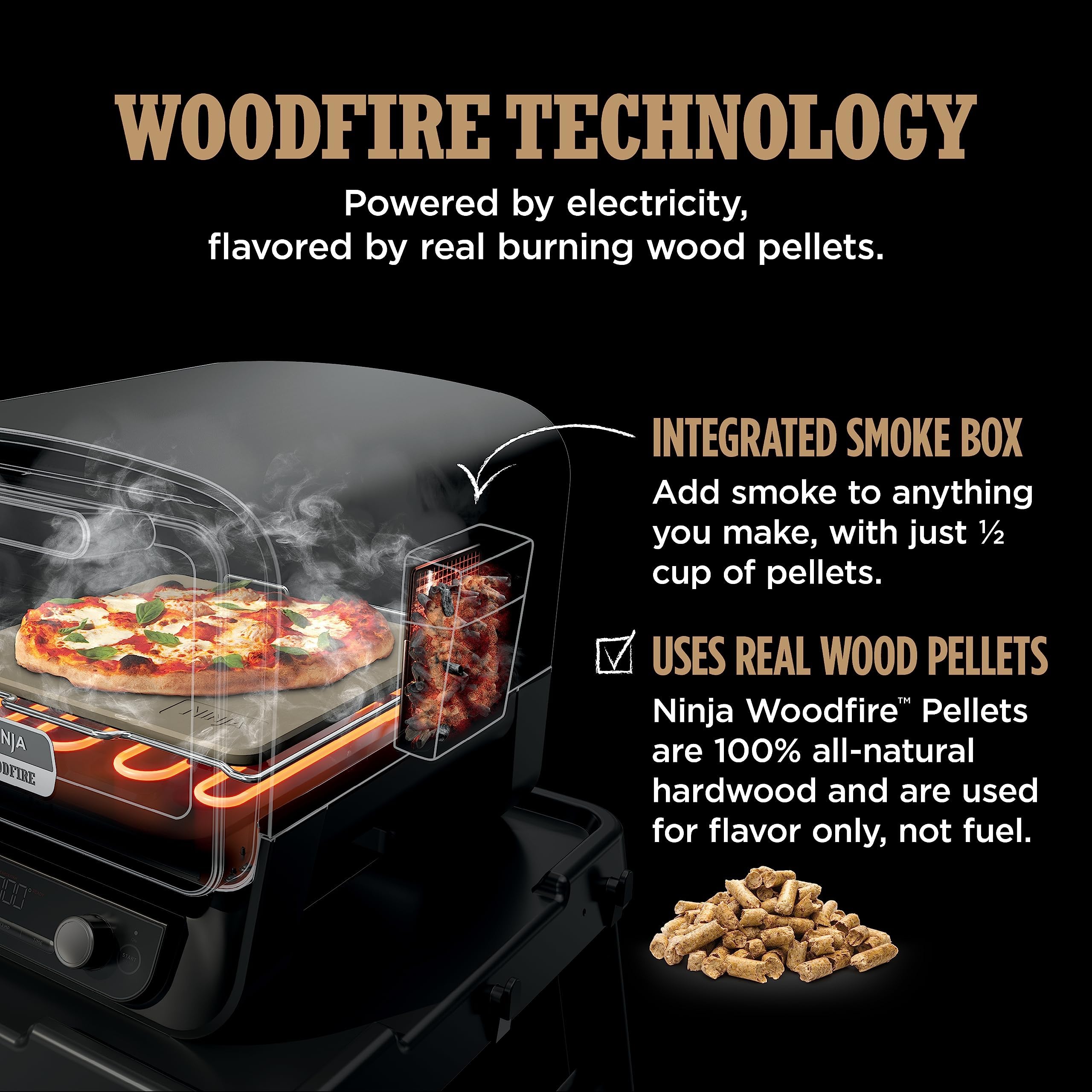 Ninja Woodfire Technology terracotta OO101