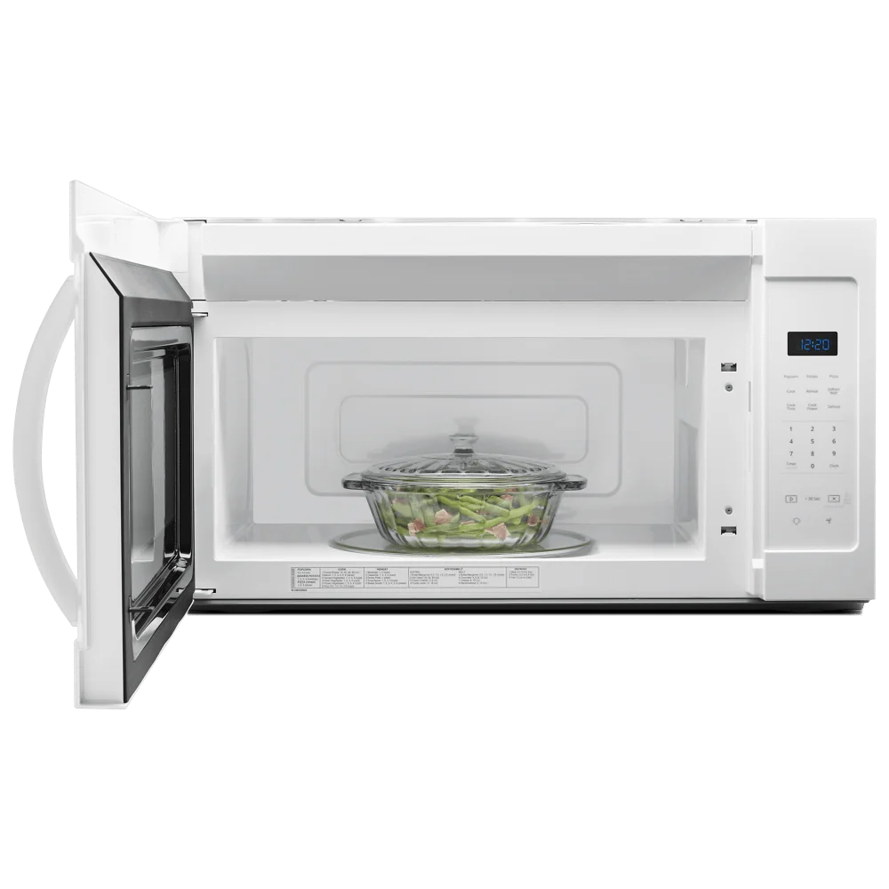 Brand Whirlpool® WMH31017HW 1.7 Cu ft Microwave with Hood 300 cfm in White - New in box