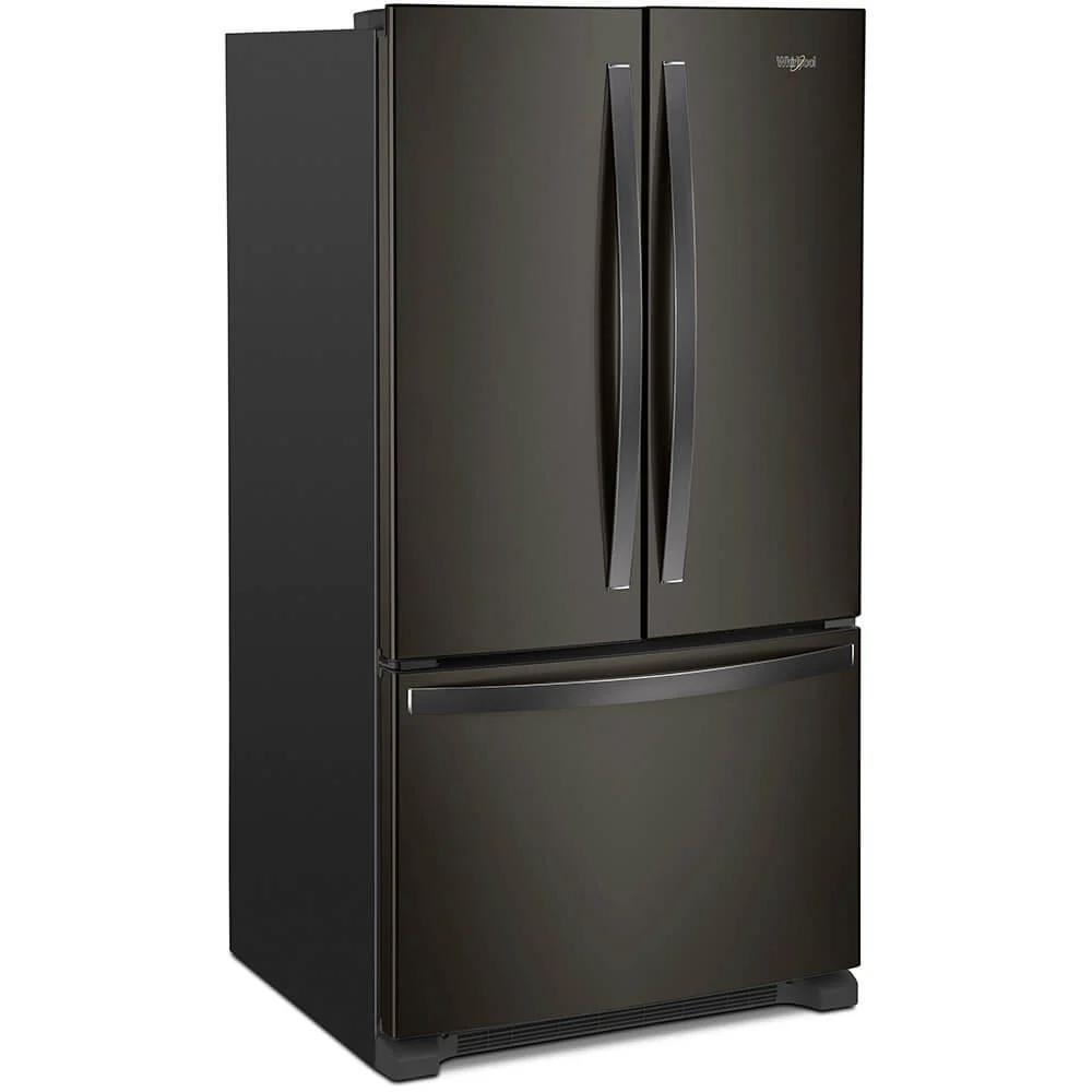 Whirlpool WRF540CWHV 20 Cu. Ft. Black Stainless Counter Depth French Door Refrigerator