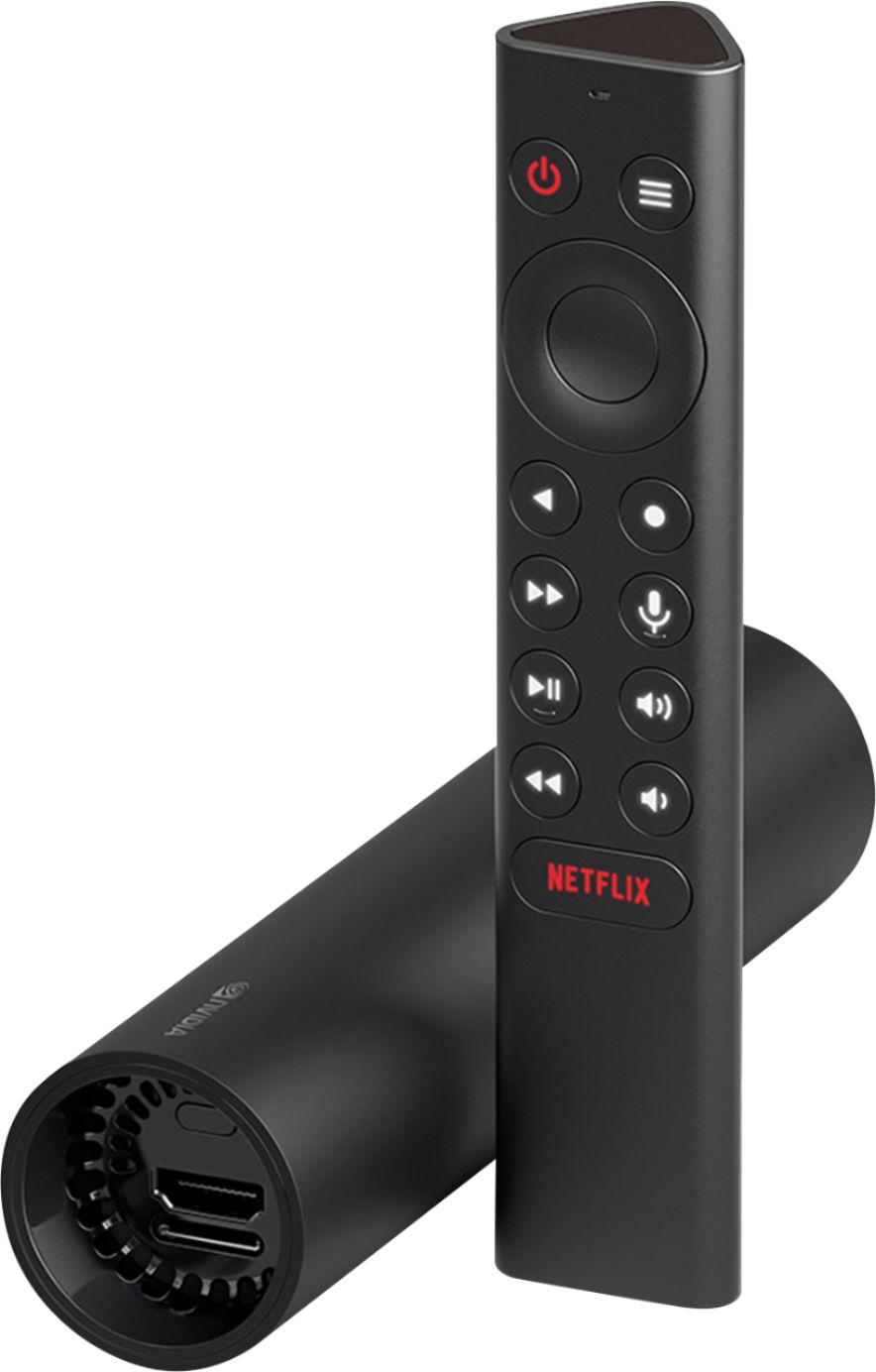 NVIDIA - SHIELD Android TV - 8GB - 4K HDR Streaming Media Player with Google Assistant and GeForce NOW - Black