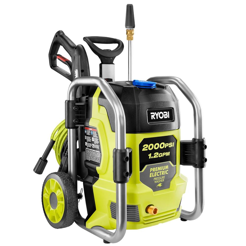 2000 PSI 1.2 GPM Cold Water Corded Electric Pressure Washer RY142022
