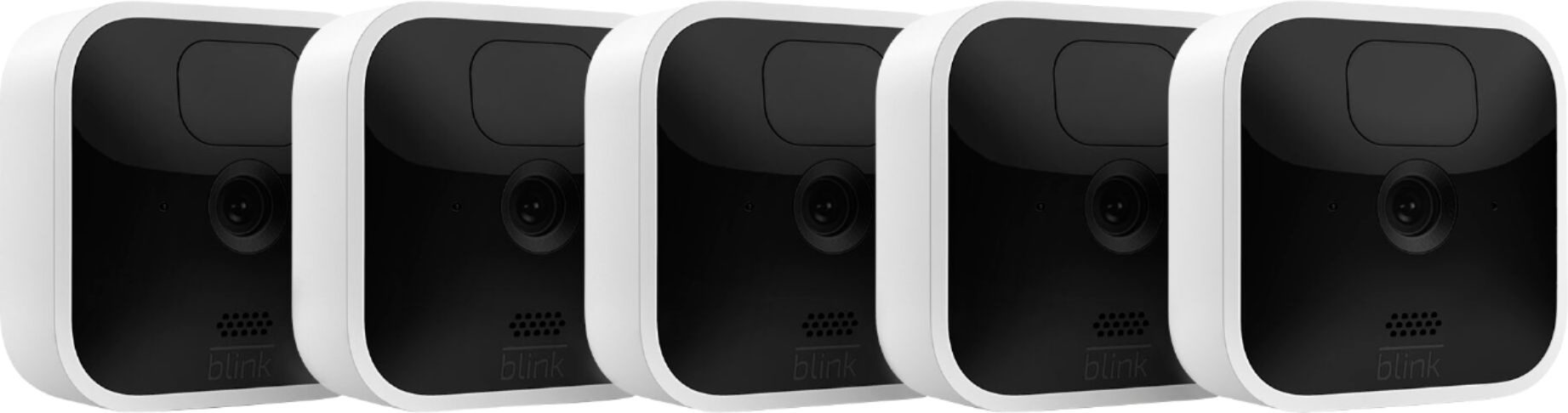 Blink - 5 Indoor (3rd Gen) Wireless 1080p Security System with up to two-year battery life - White