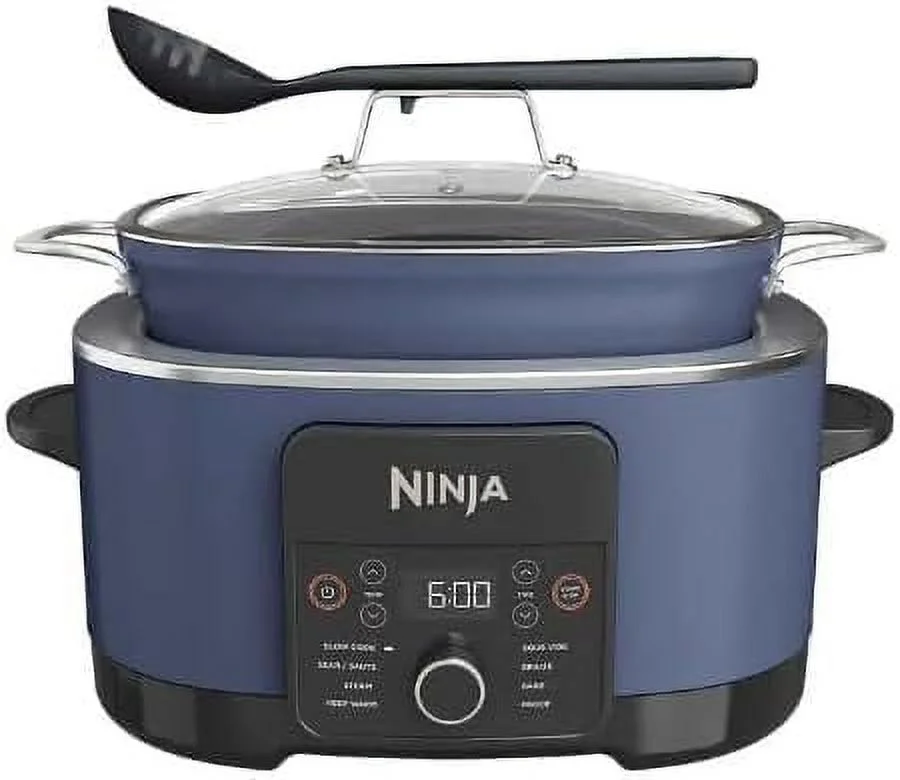 Open Box Ninja MC1001 Foodi Possible Cooker PRO 8.5 Quart Multi-Cooker - Midnight Blue