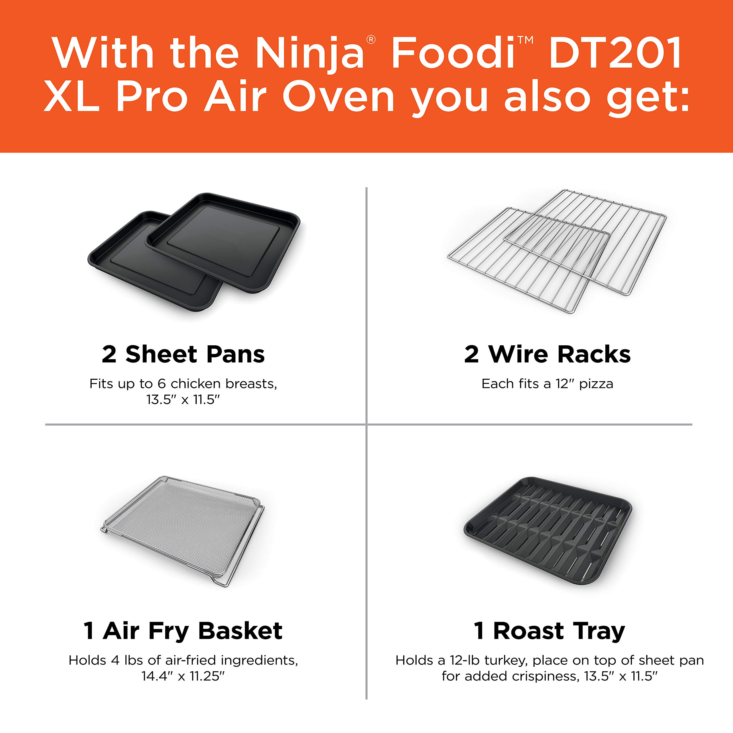 Ninja DT201 Countertop Convection Dehydrate