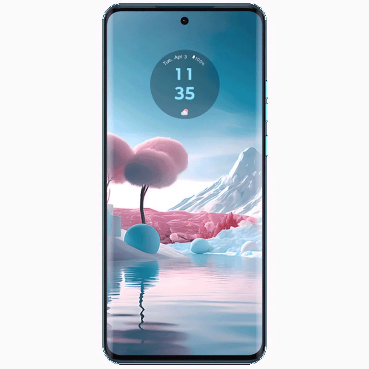 Motorola Edge 40 Neo Dual-SIM 256GB ROM + 12GB RAM (Only GSM | No CDMA) Factory Unlocked 5G Smartphone (Caneel Bay) - International Version