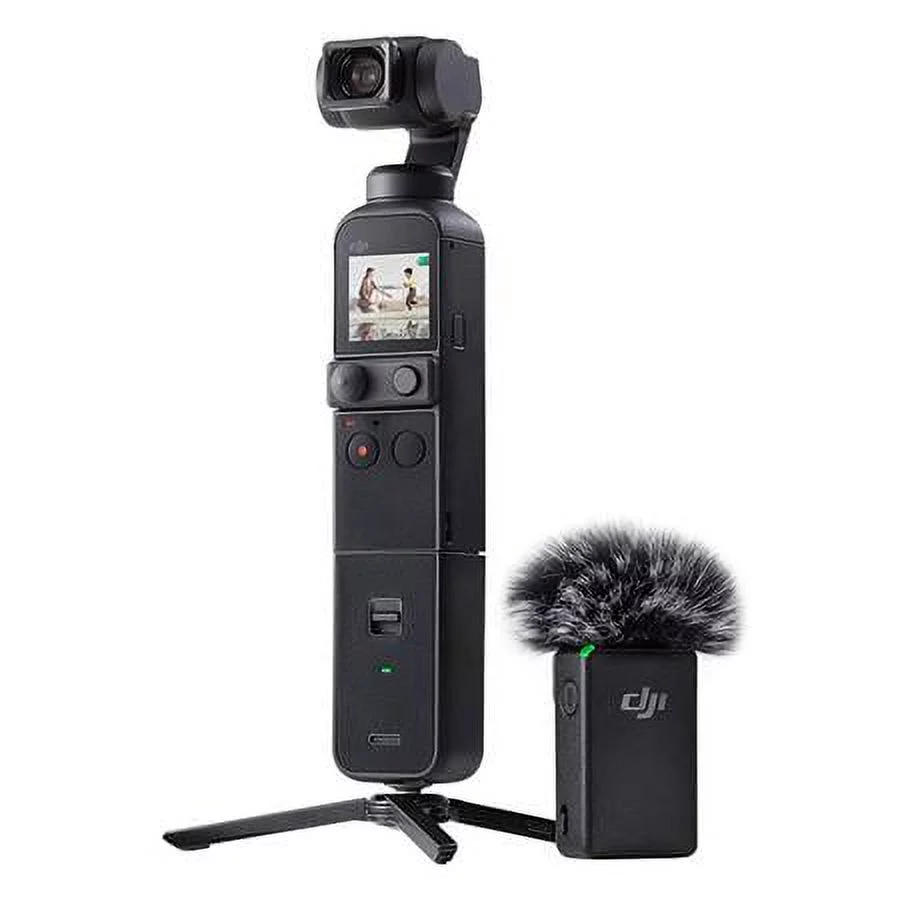 Pocket 2 Gimbal Camera Creator Combo - Bundle with 128GB microSD Card, Flexible Tripod