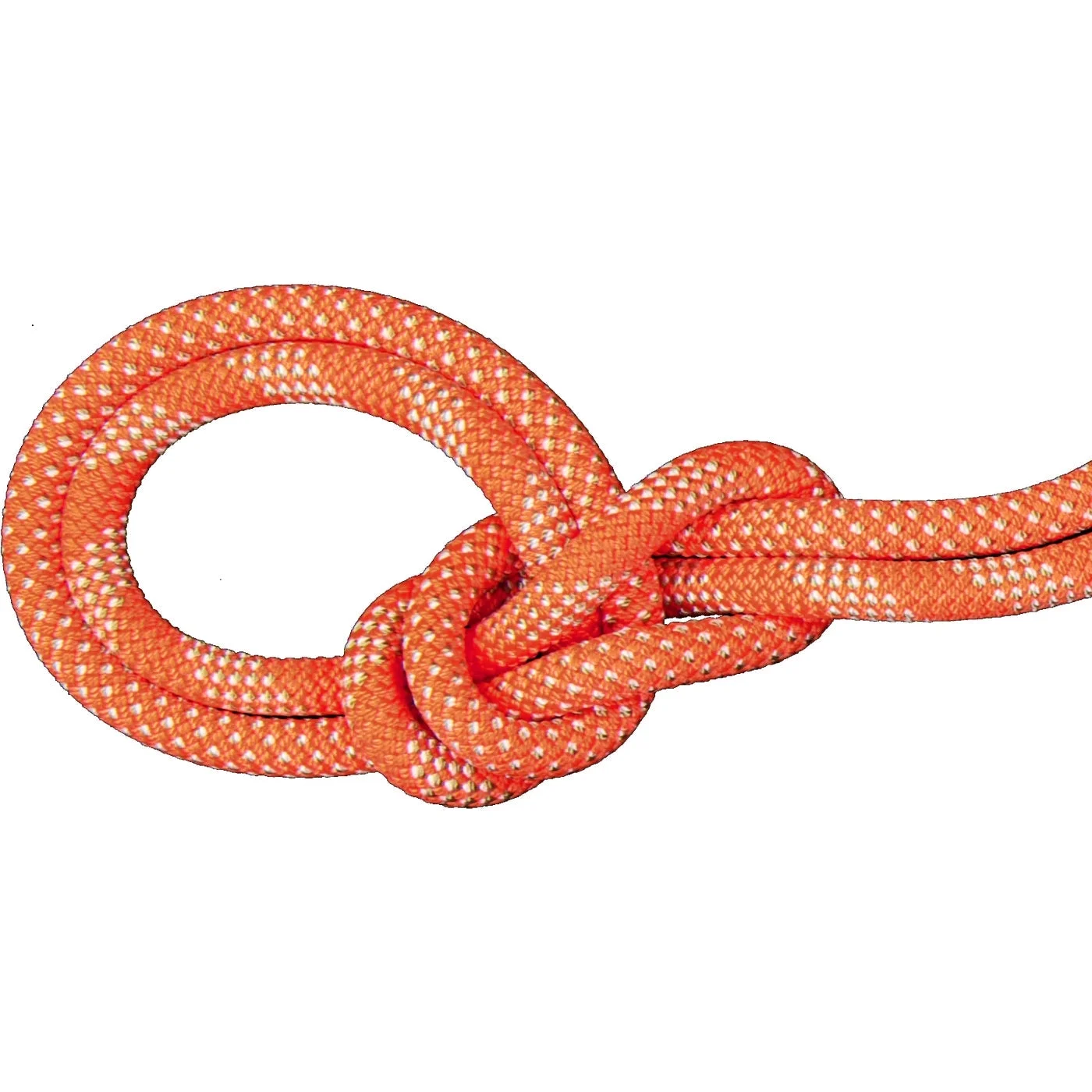 Mammut 9.8 Crag Classic Rope Color: Classic Duodess, vibrant orange-white, Size: 60M