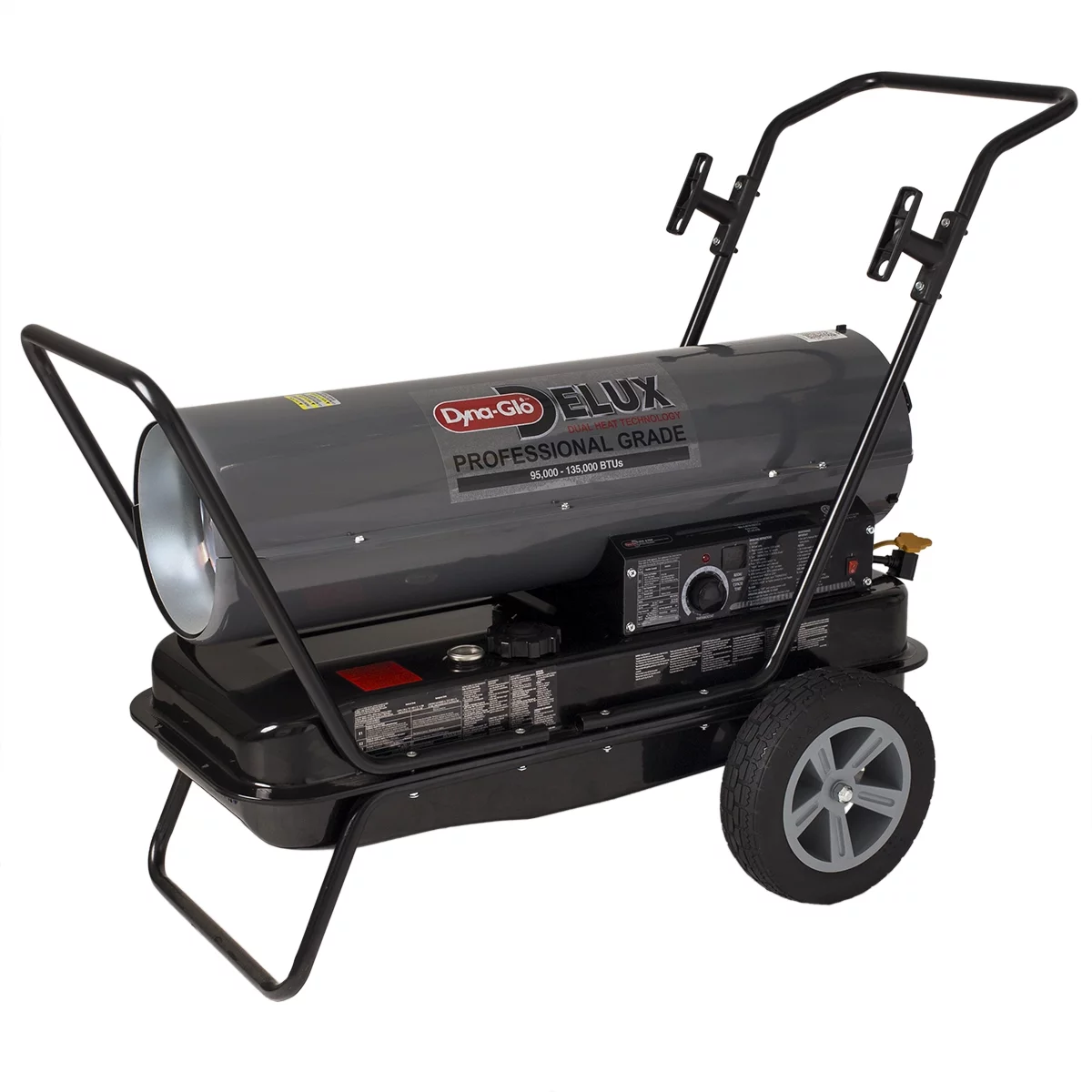 Dyna-Glo Delux 95,000/135,000 BTU Indoor/Outdoor Portable Kerosene Forced Air Heater