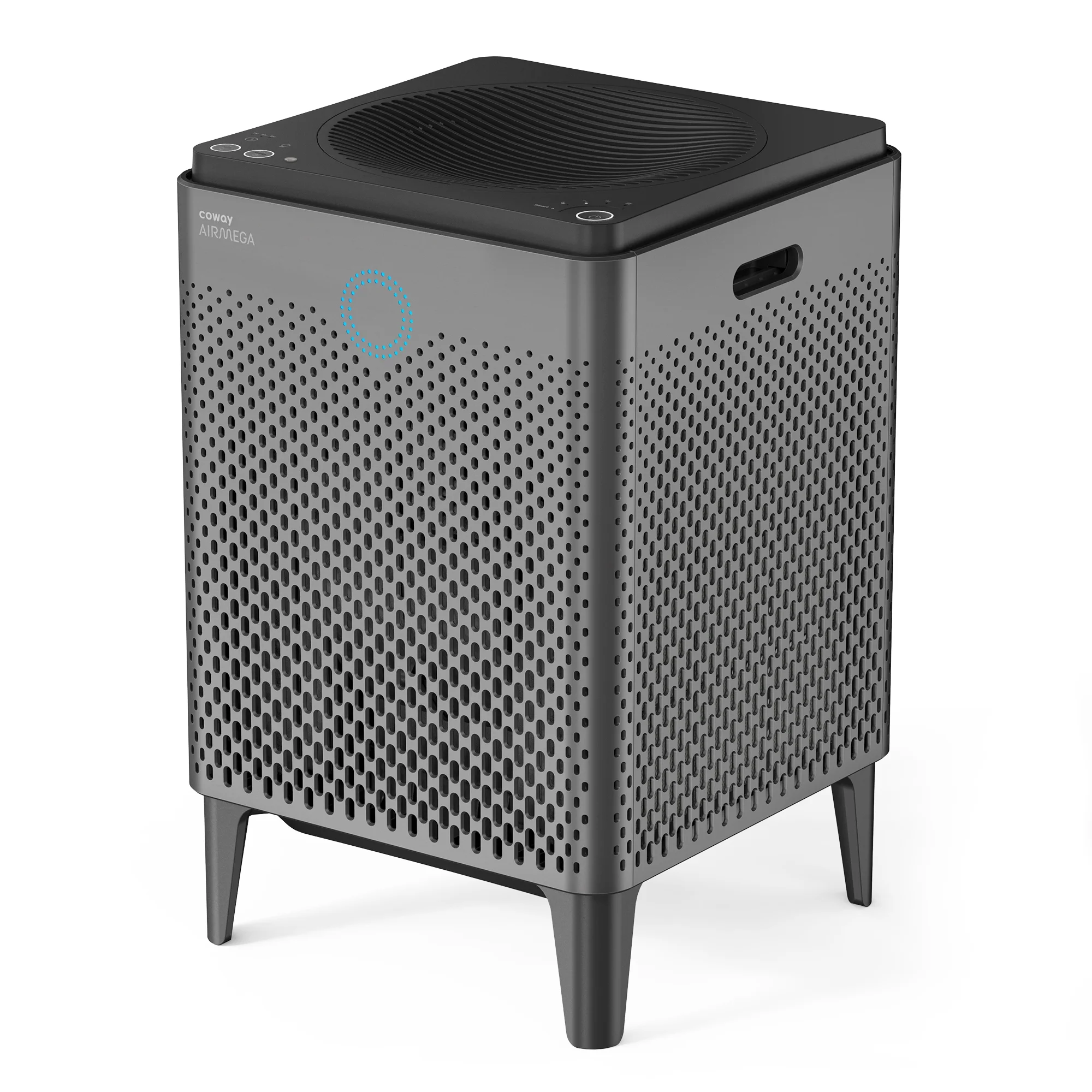 Coway Air Purifier Airmega 400 Graphite True HEPA Air Purifier with 1560 sq ft Coverage Auto Eco & Sleep Mode Air Quality & Filter Replacement Indicator