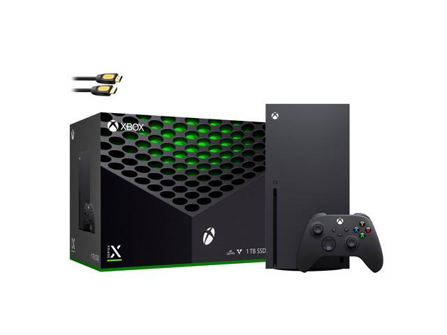 Latest Xbox Series X Gaming Console Bundle - 1TB SSD Black Xbox Console, Wireless Controller and Mytrix HDMI Cable