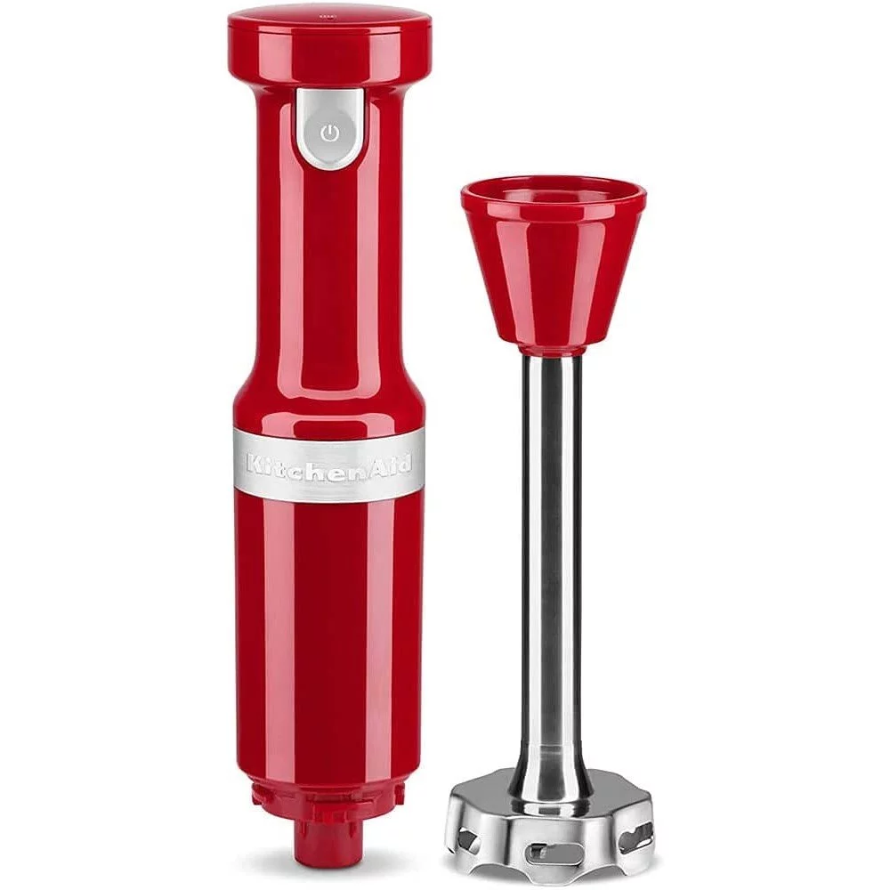 KitchenAid Cordless Variable Speed Hand Blender with Chopper and Whisk Attachment - KHBBV83
