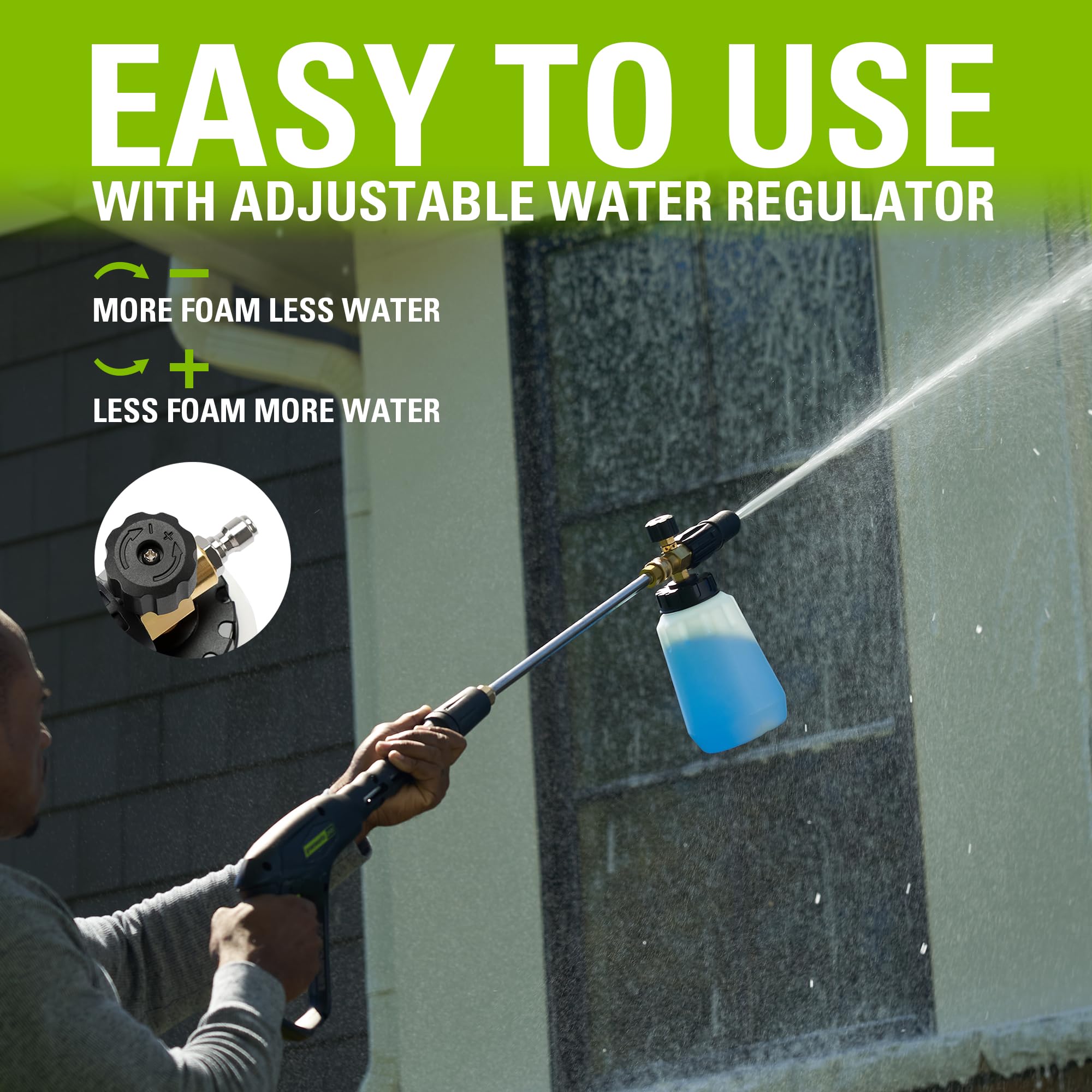 Greenworks 3000 Pressure Washer Cannon